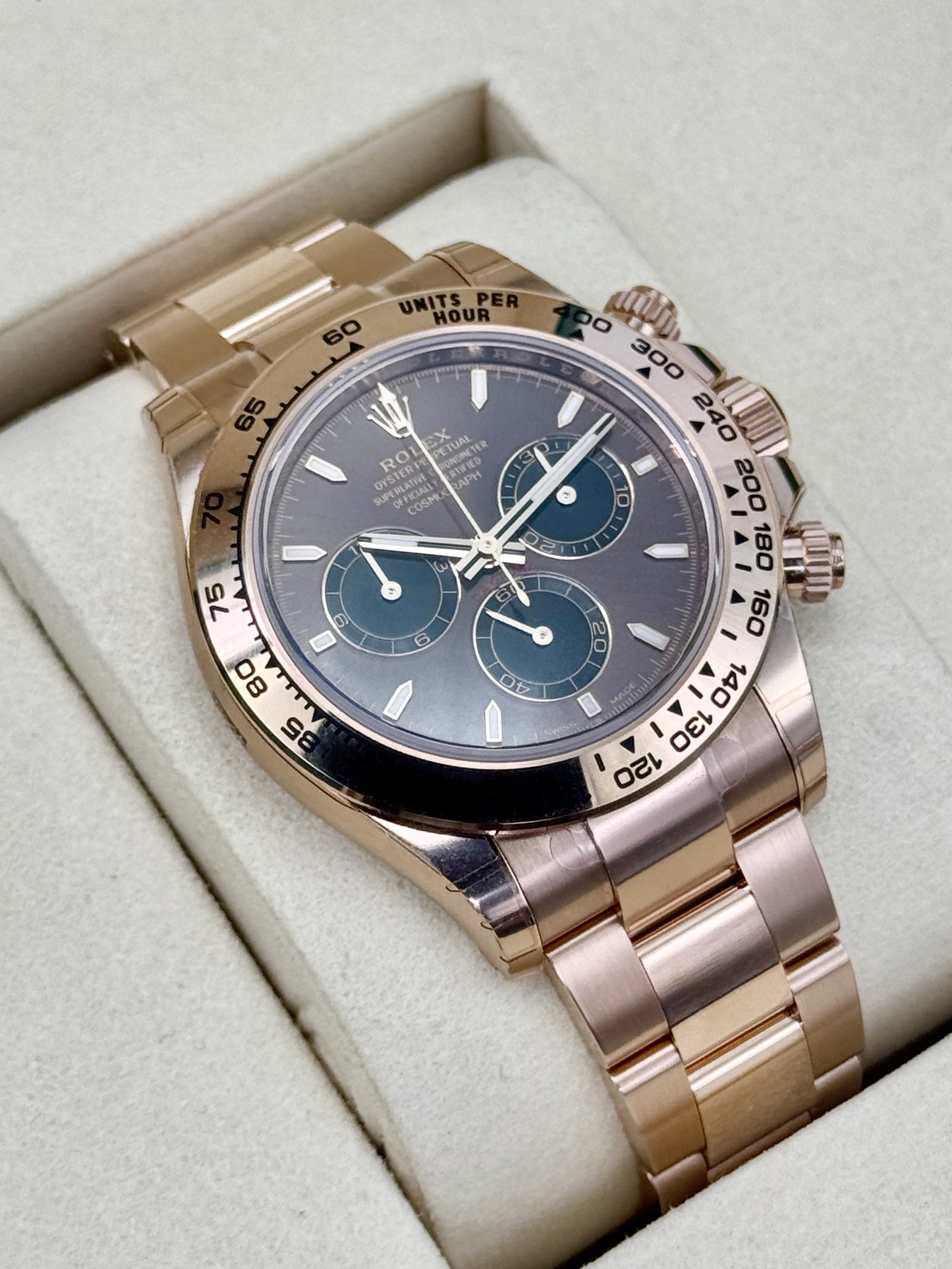 NEW 2026 Rolex Daytona 40mm 126505 Rose Gold Chocolate Dial - STICKERED