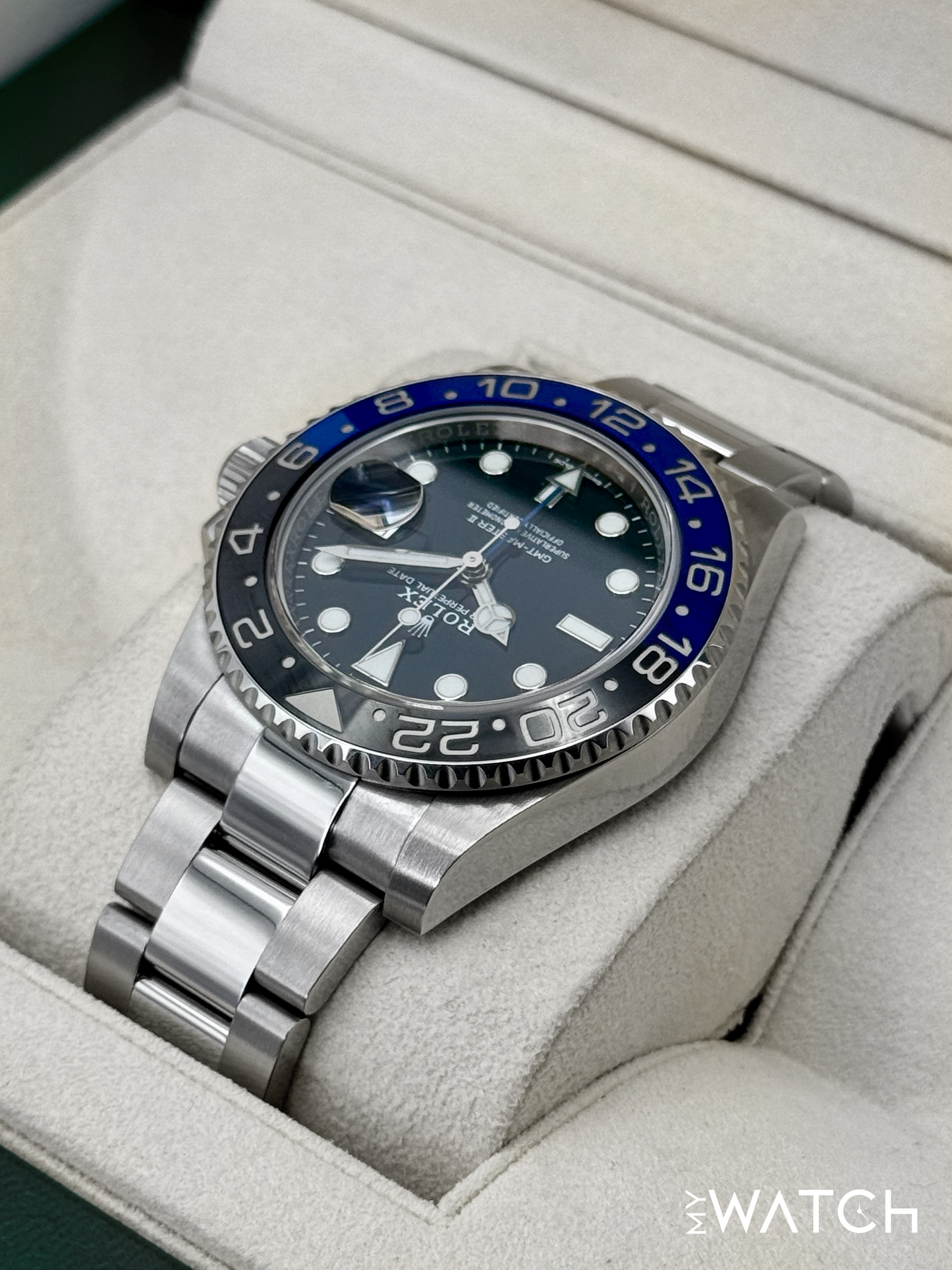 2016 Rolex GMT-Master II "Batman" 40mm 116710BLNR Oyster