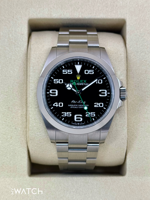 NEW 2026 Rolex Air-King 40mm 126900 Stainless Steel Black Dial