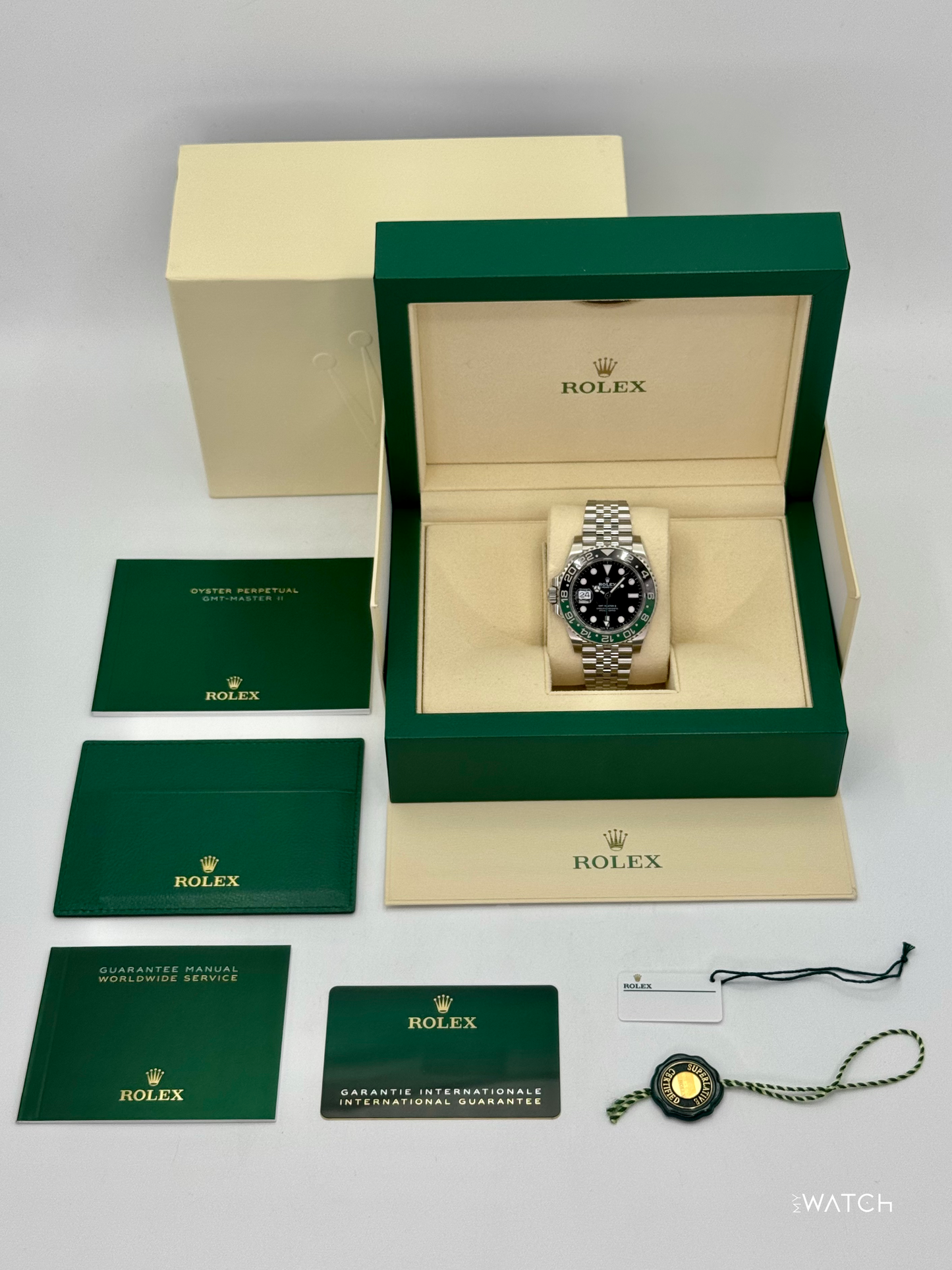 2024 Rolex GMT-Master II "Sprite" 40mm 126720VTNR Jubilee