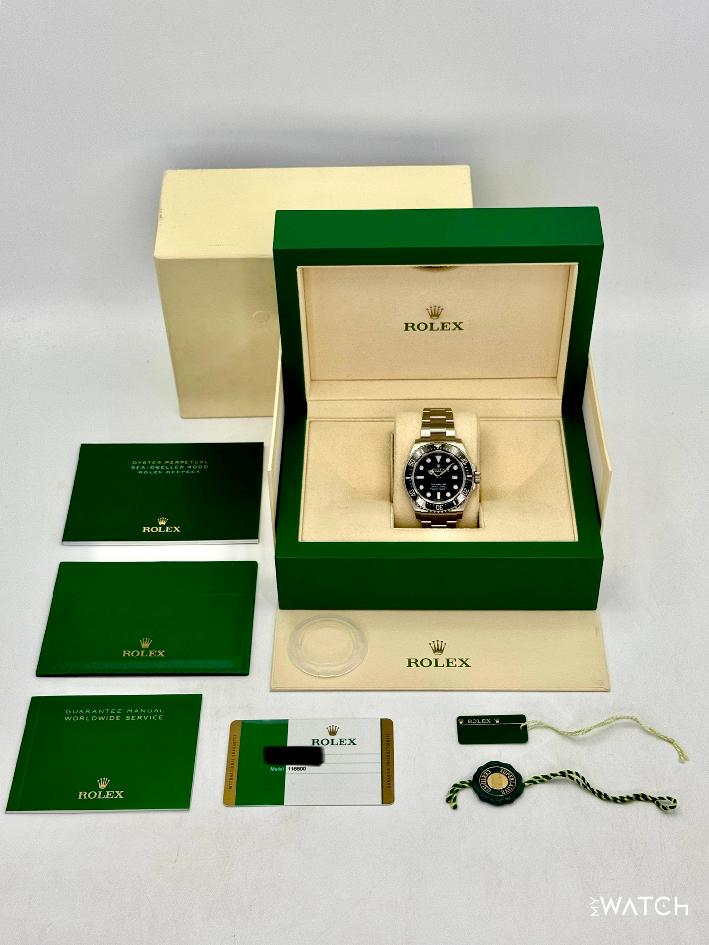 2015 Rolex Sea-Dweller 4000 "SD4K" 40mm 116600 Black Dial - MyWatchLLC