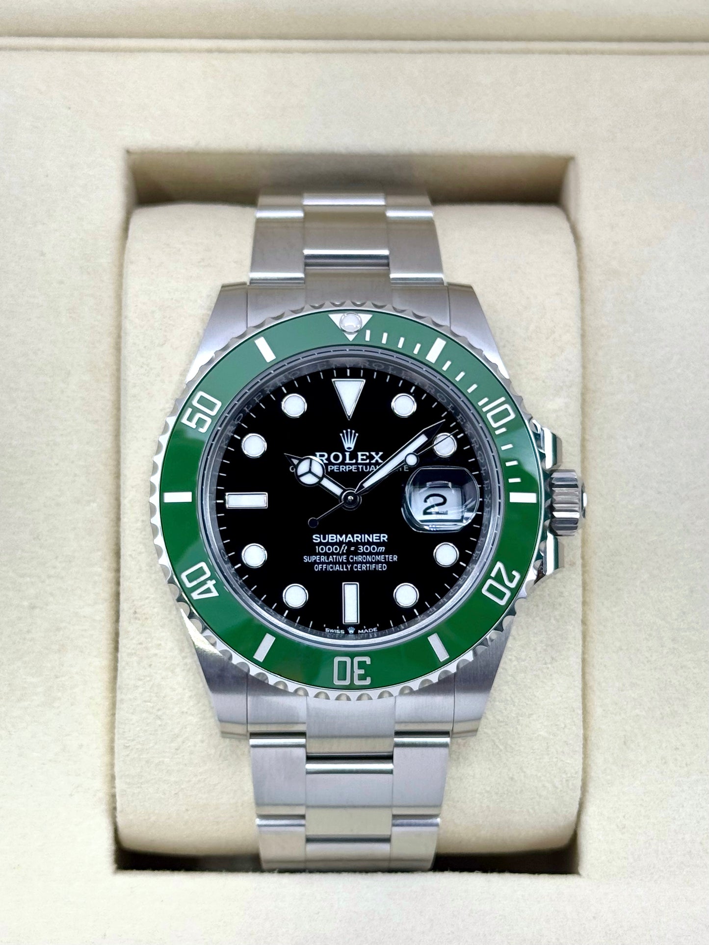 NEW 2025 Rolex Submariner "Starbucks" 41mm 126610LV Black Dial