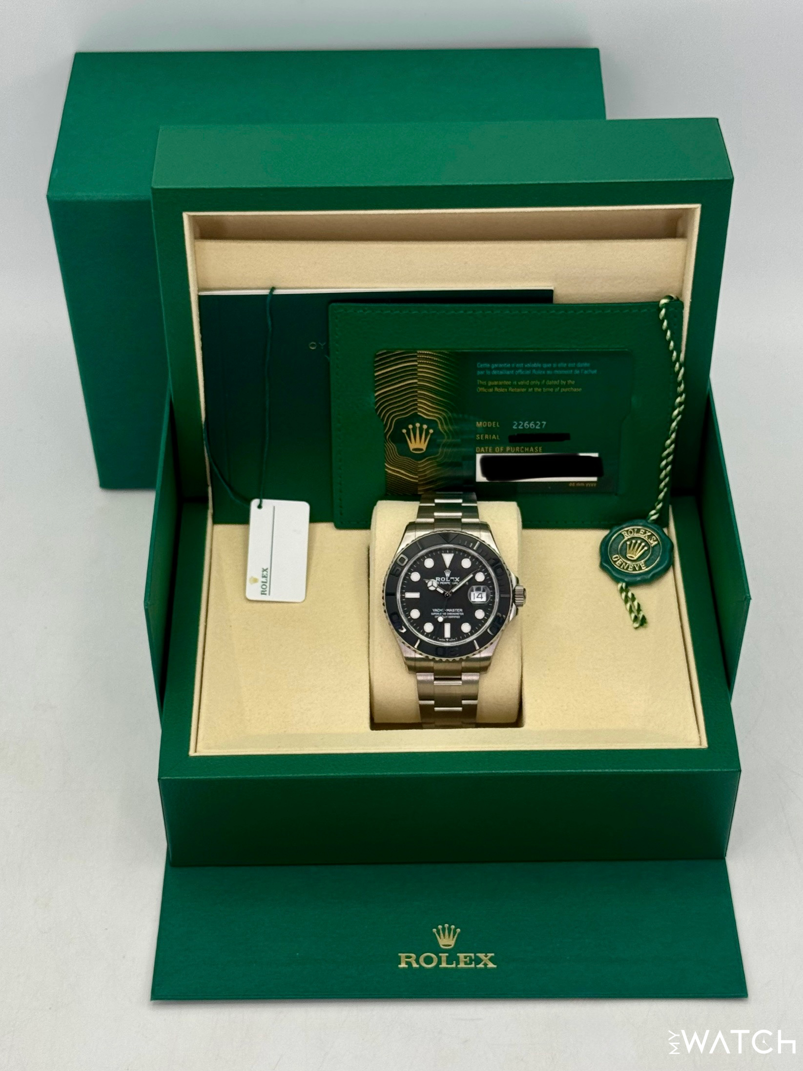 NEW 2025 Rolex Yacht-Master 42mm 226627 Titanium - MyWatchLLC