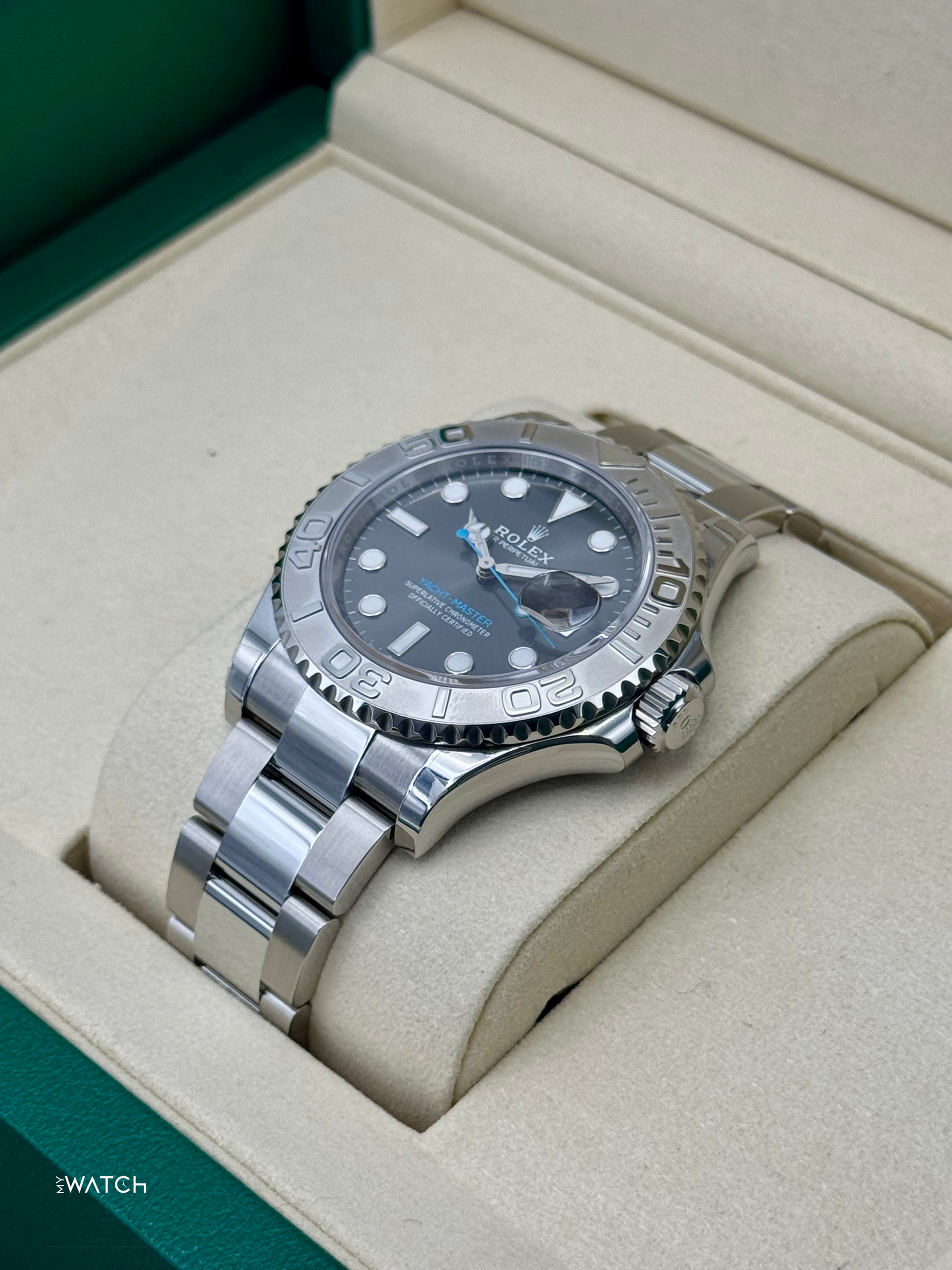NEW 2025 Rolex Yacht-Master 40mm 126622 Stainless Steel Rhodium Dial (STICKERED) - MyWatchLLC