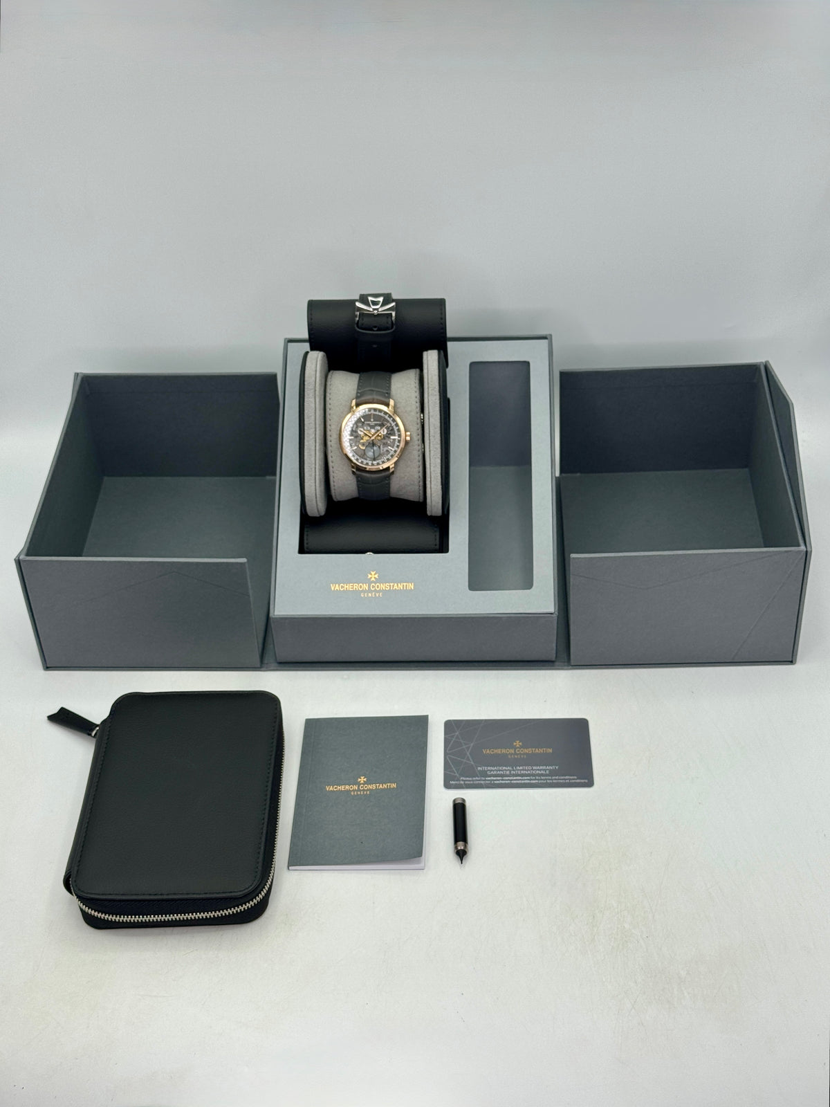 NEW 2026 Vacheron Constantin Traditionnelle 41mm 4020T Pink Gold Skeletonized Dial