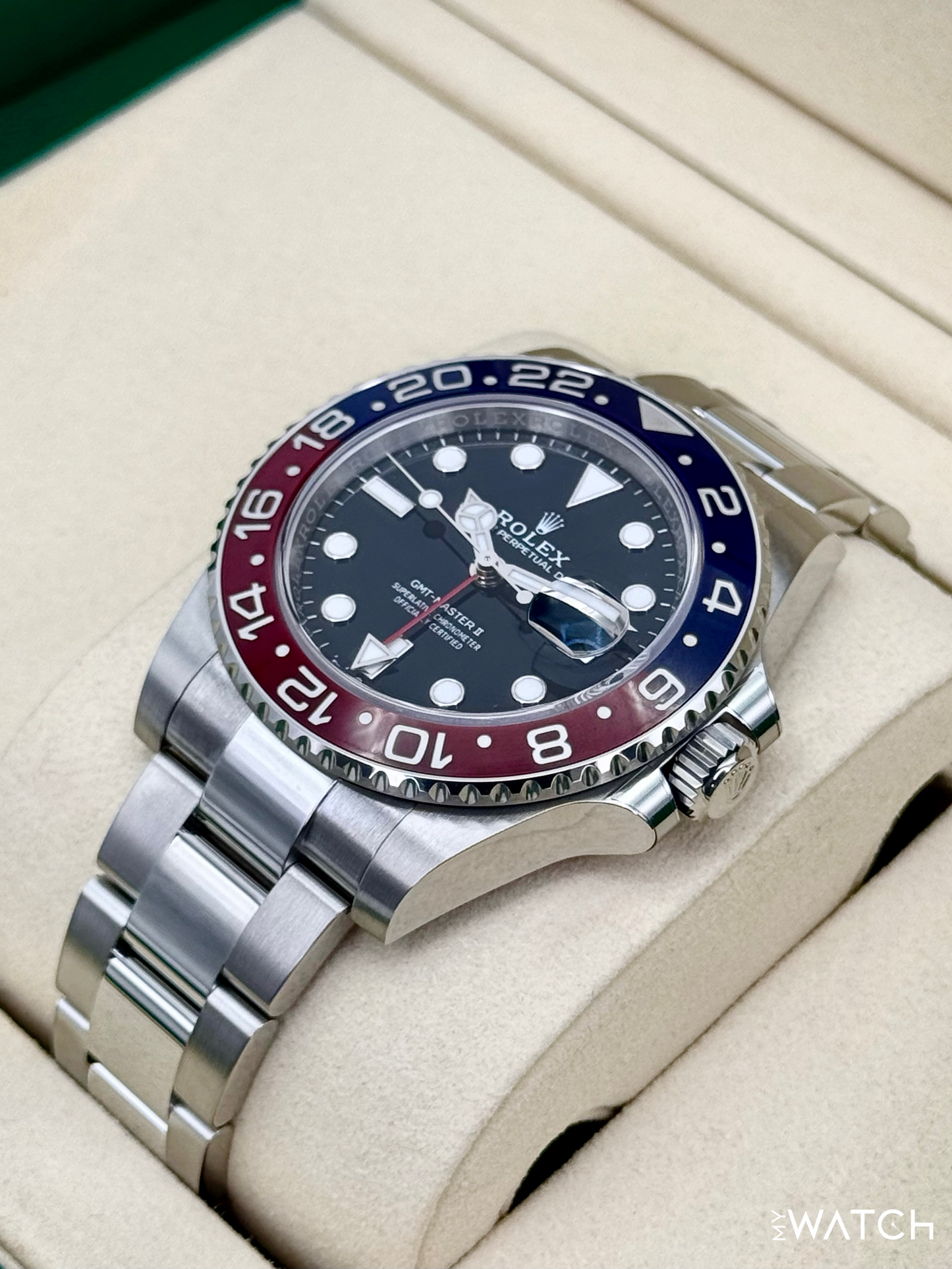 NEW 2025 Rolex GMT-Master II "Pepsi" 40mm 126710BLRO Oyster