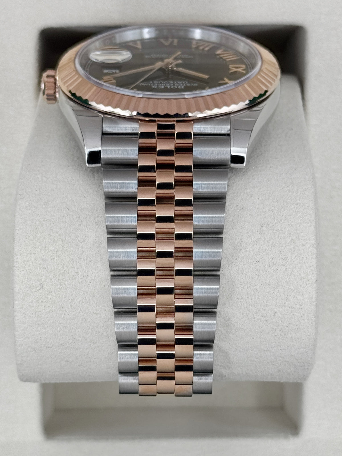 NEW 2026 Rolex Datejust 41mm 126331 Two-Tone Black Roman Numeral Dial