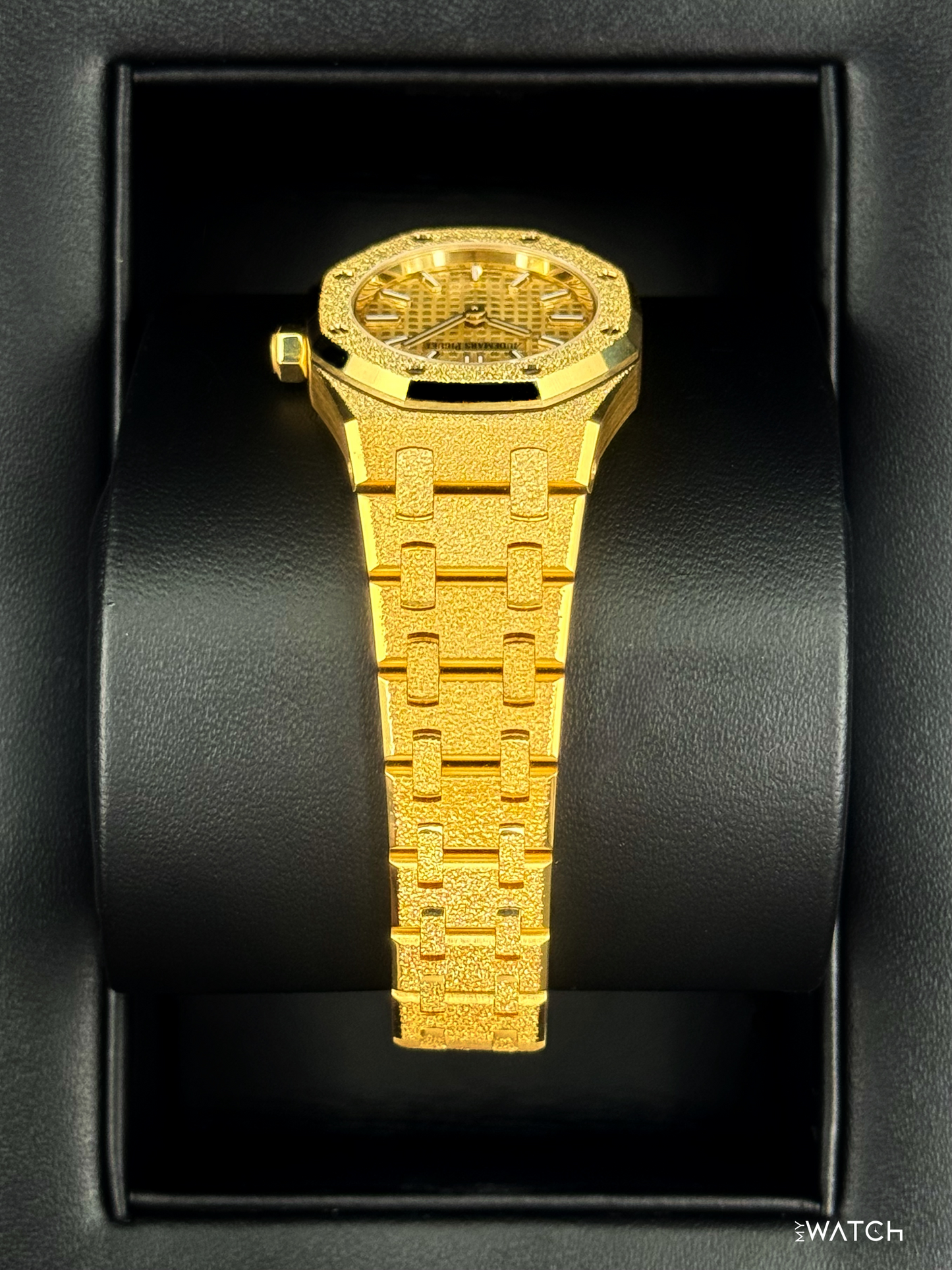 NEW 2026 Audemars Piguet Royal Oak Mini Frosted 23mm 67630BA Yellow Gold Dial - MyWatchLLC