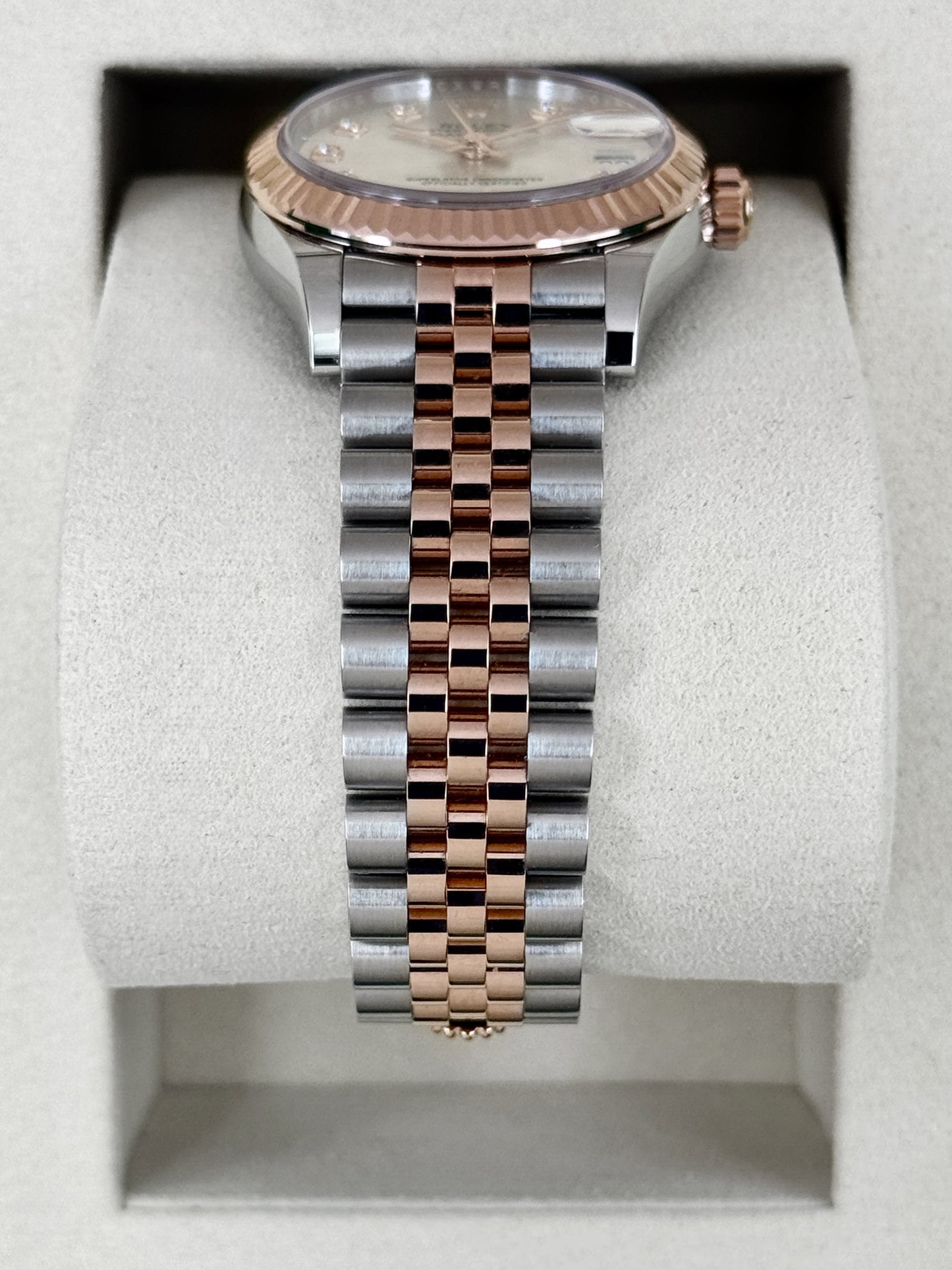 2026 Rolex Datejust 31mm 278271 Two-Tone Jubilee Silver Diamond Dial