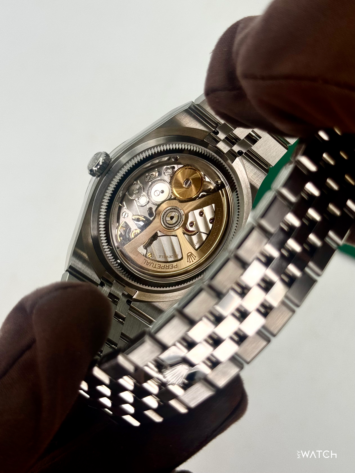 2025 Rolex Land-Dweller 40mm 127334 Stainless Steel Jubilee White Dial - MyWatchLLC