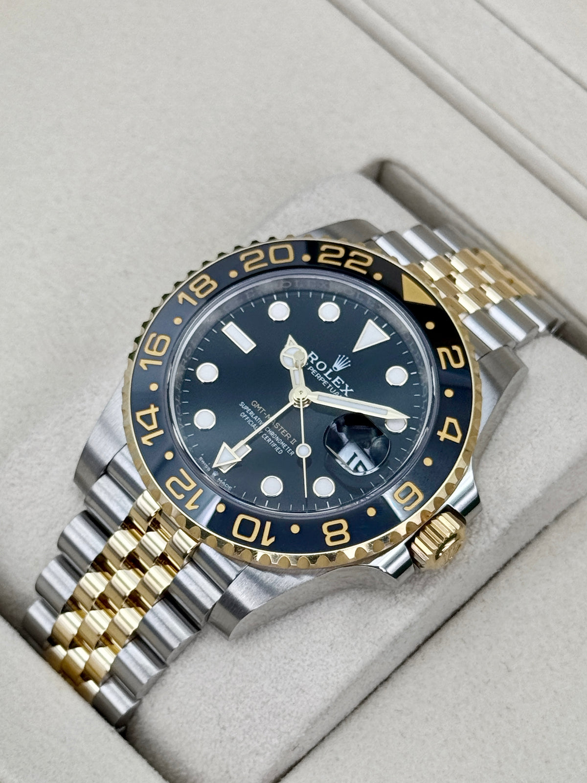 2025 Rolex GMT-Master II Zombie 40mm 126713GRNR Two-Tone Jubilee - MyWatchLLC