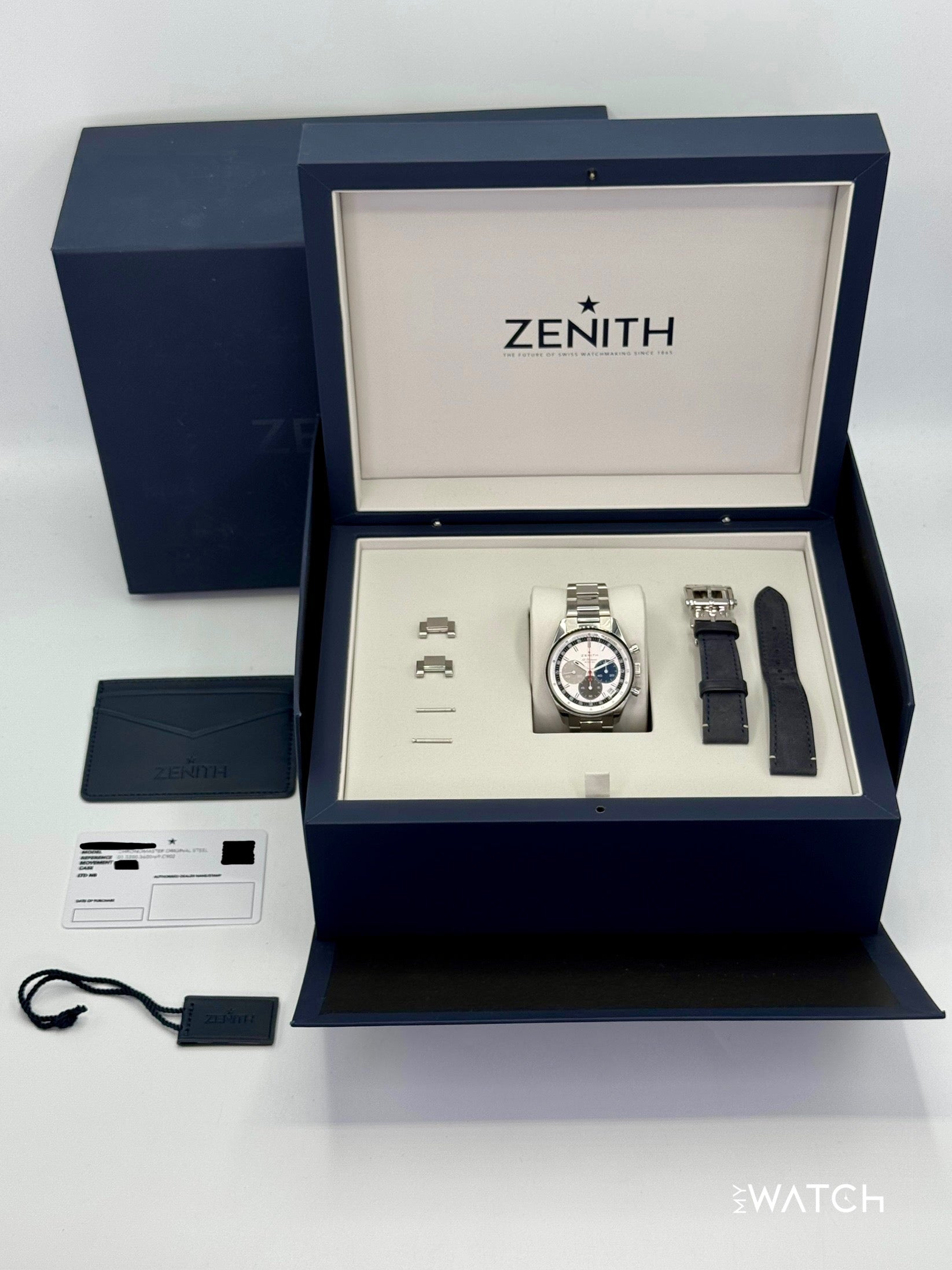 2023 Zenith Chronomaster Original 38mm 03.3200/69.C902 Stainless Steel Silver Dial - MyWatchLLC