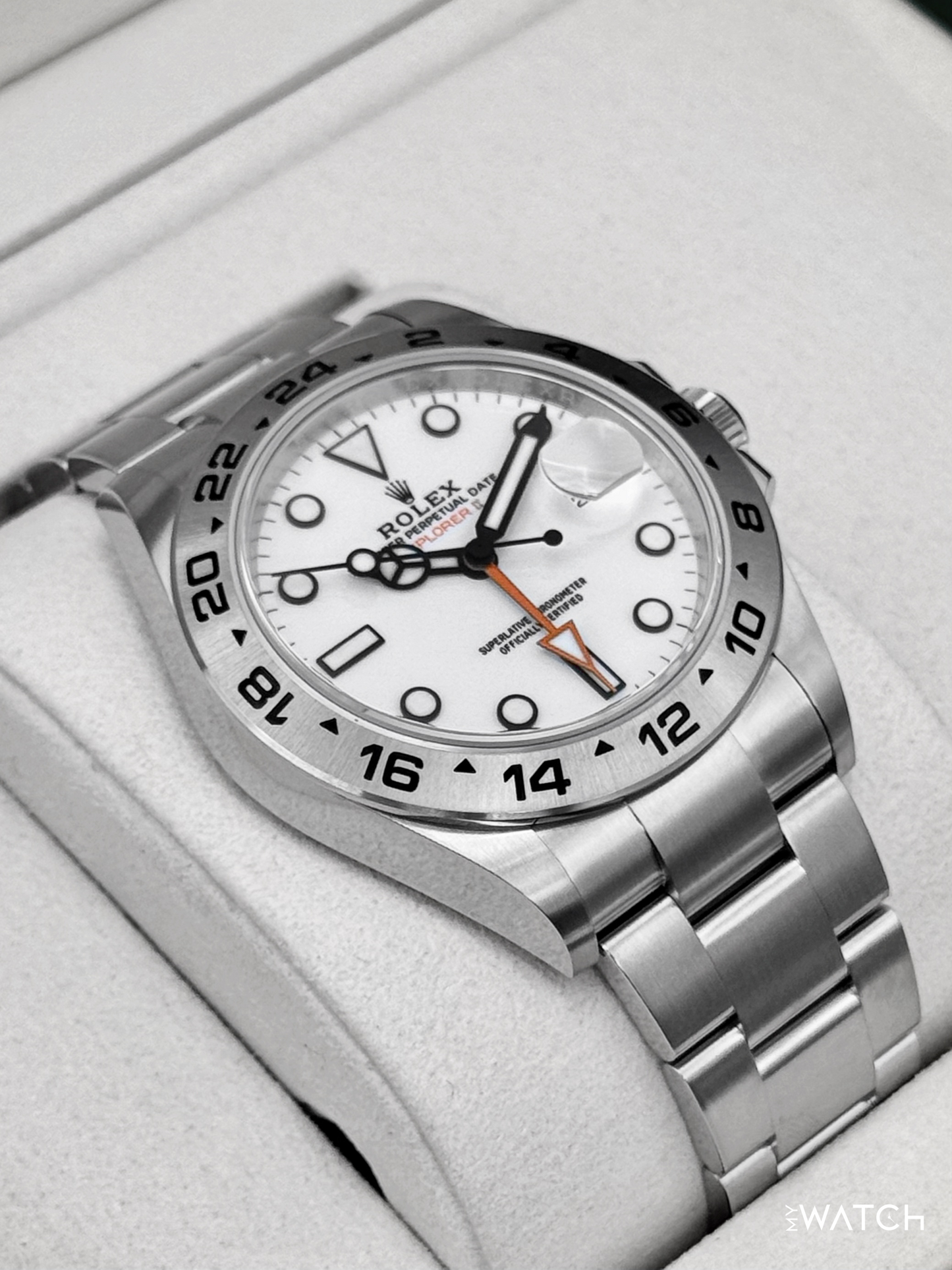 NEW 2026 Rolex Explorer II 42mm 226570 Polar White Dial - MyWatchLLC