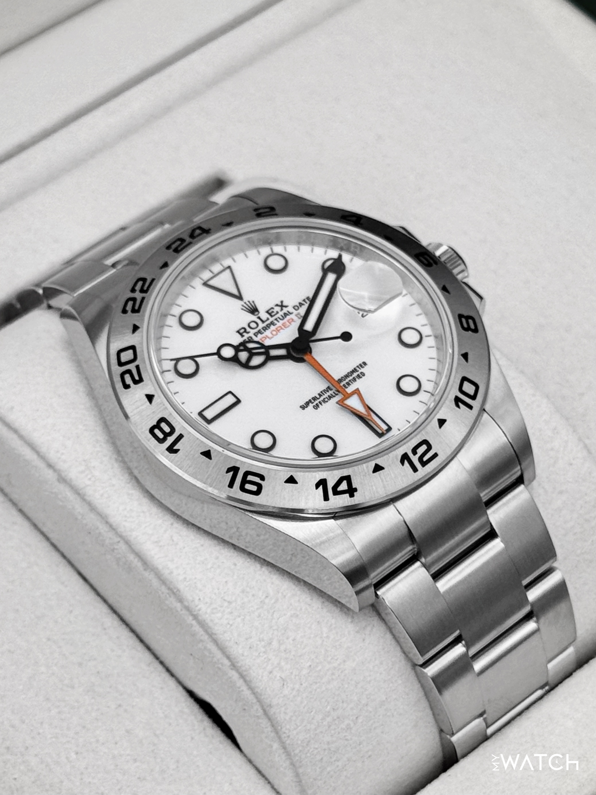 NEW 2026 Rolex Explorer II 42mm 226570 Polar White Dial - MyWatchLLC