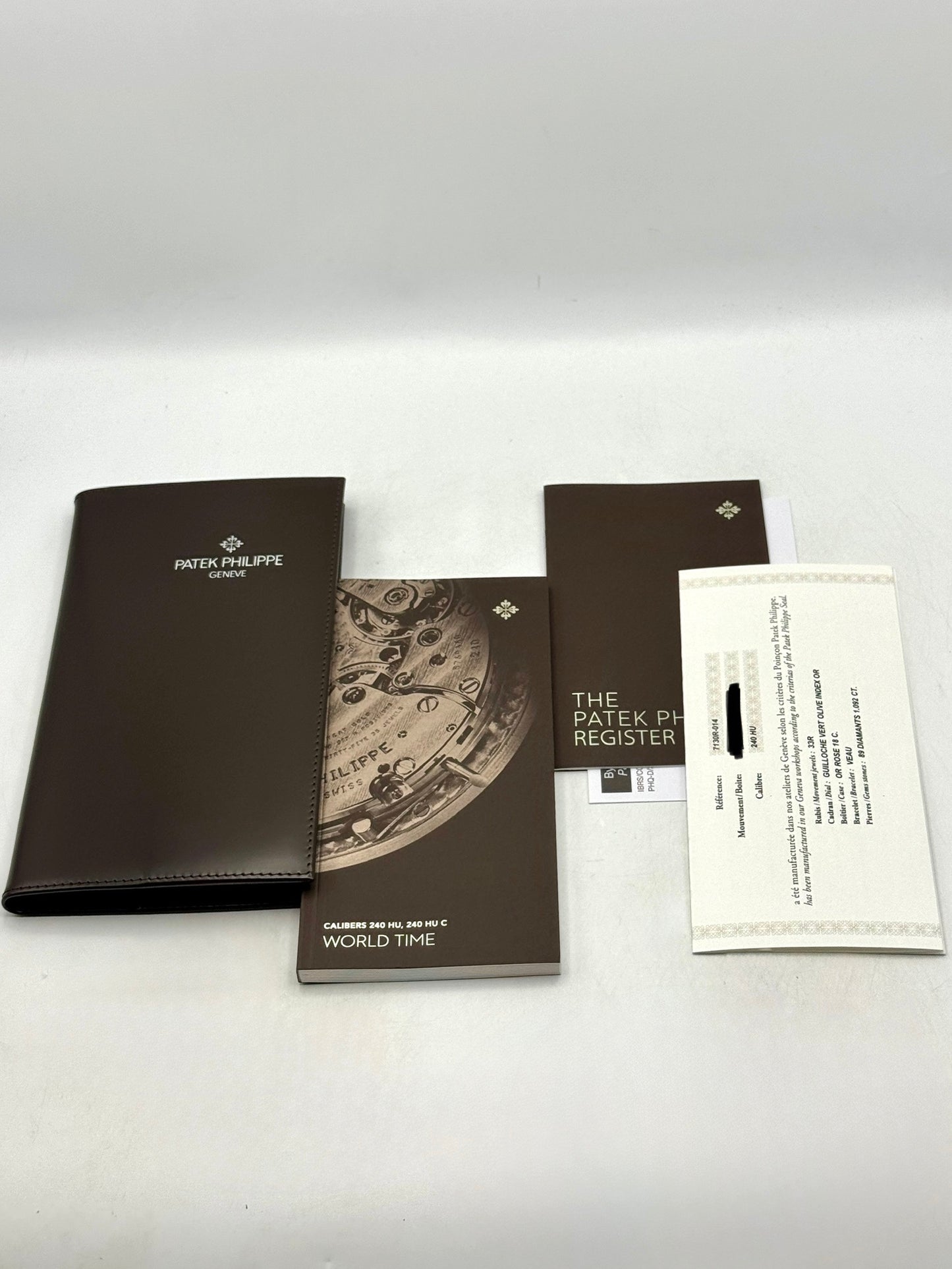 NEW 2026 Patek Philippe World Time Complications 36mm 7130R Rose Gold Green Dial