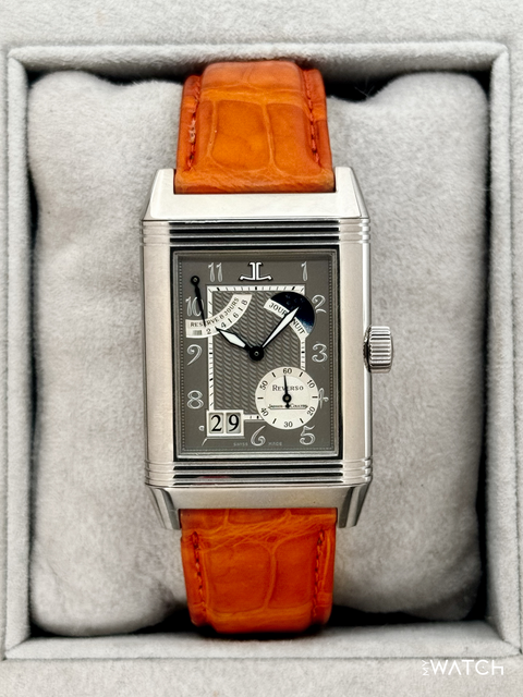Jaeger-LeCoultre Reverso Septantieme 29mm Q3006420 Platinum Grey Dial