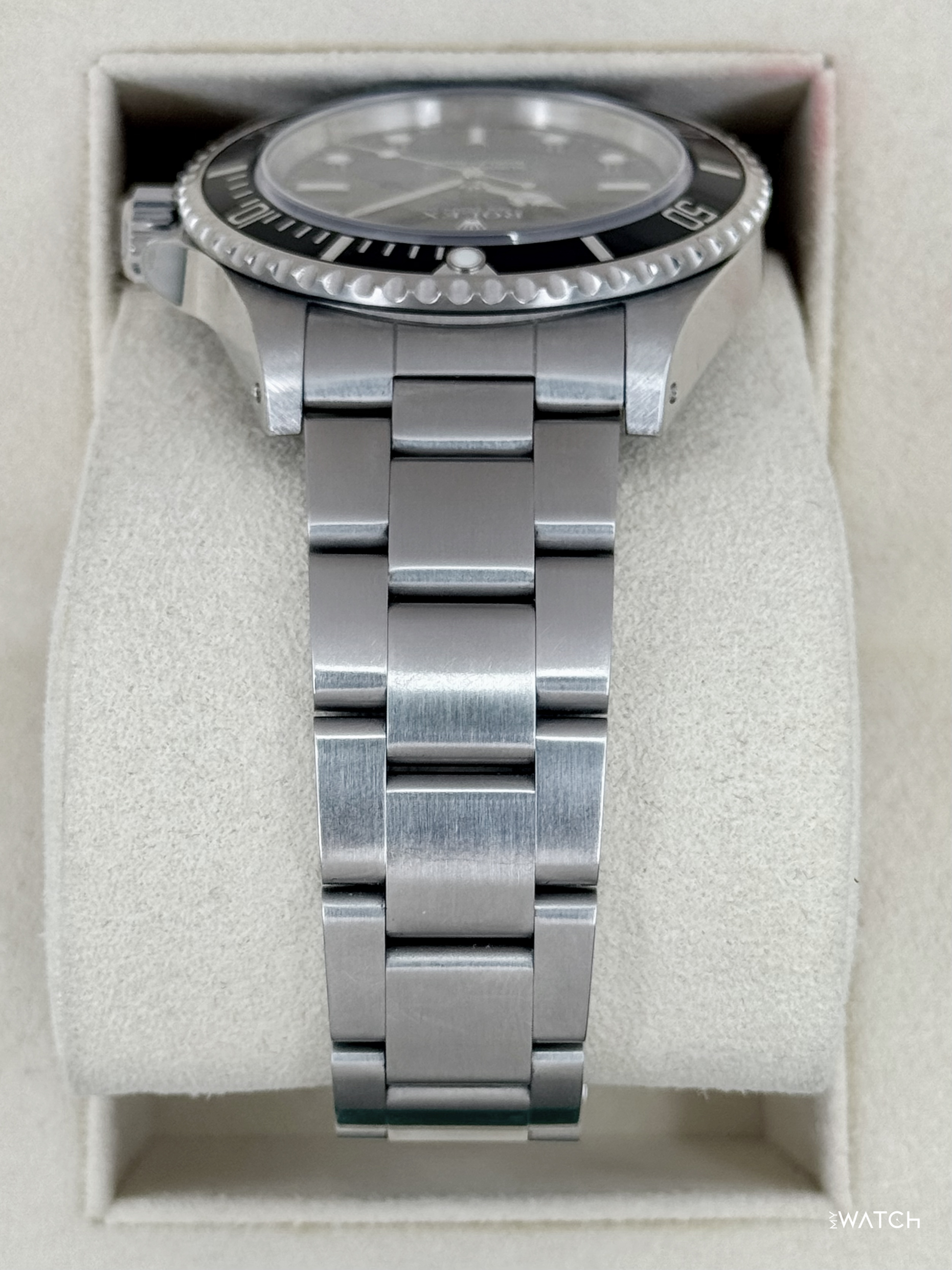 2006 Rolex Submariner 40mm 14060M Stainless Steel Two-Liner Black Dial - MyWatchLLC