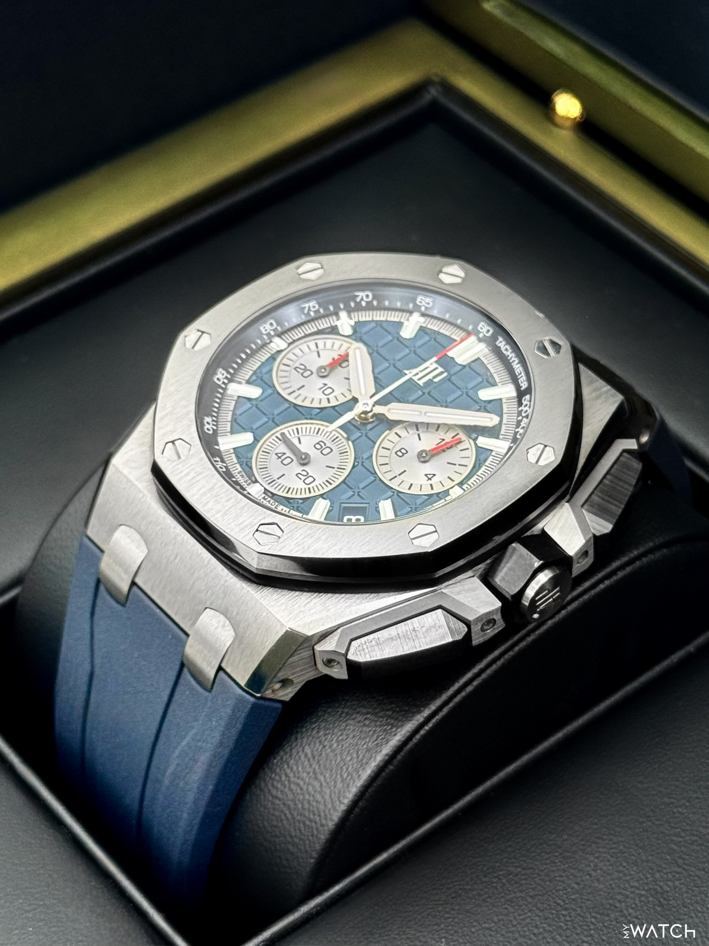 2022 Audemars Piguet Royal Oak Offshore 43mm 26420TI Titanium Blue Dial