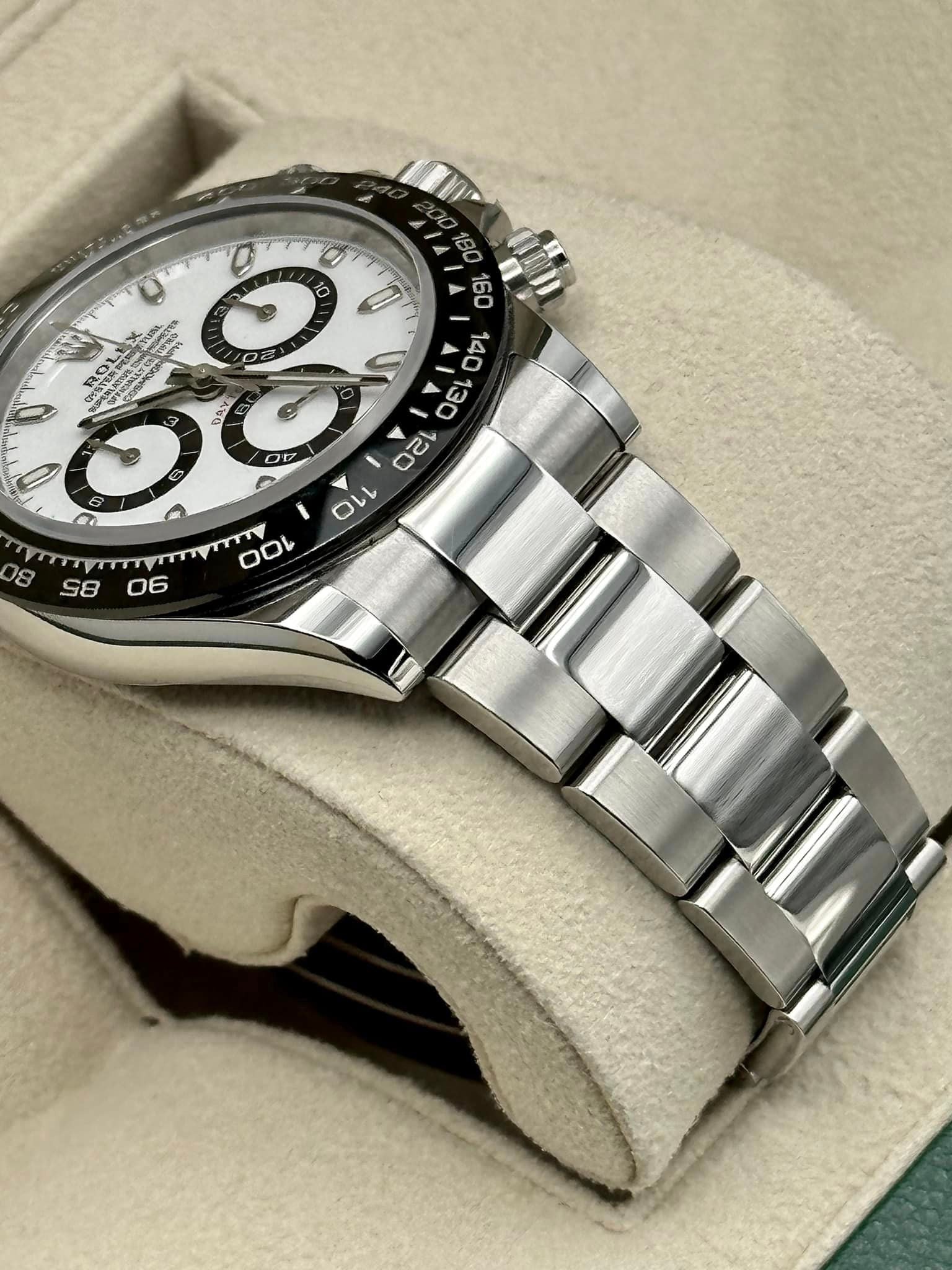 NEW 2023 Rolex Daytona 40mm 116500LN Stainless Steel White Panda