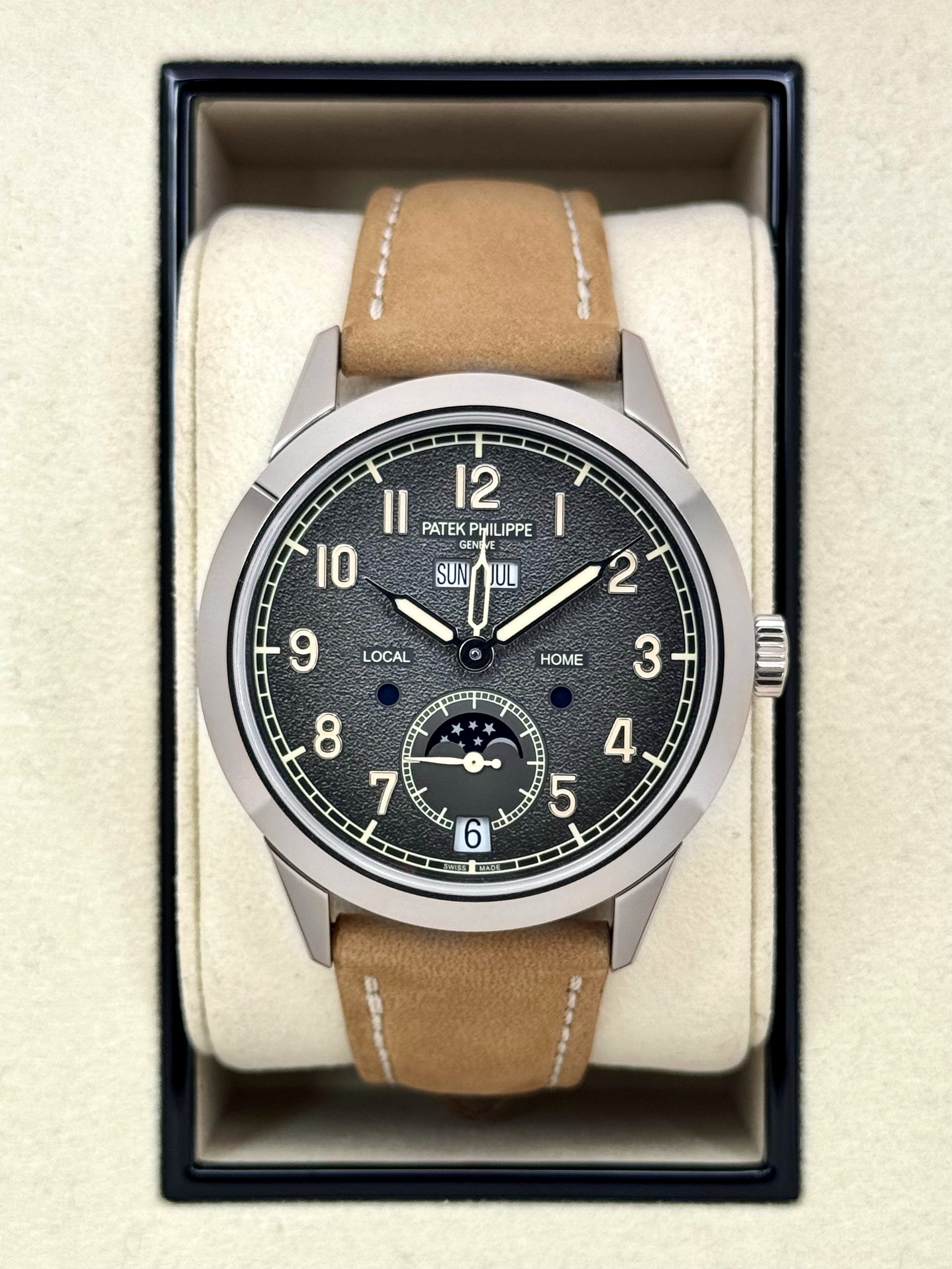 NEW 2025 Patek Philippe 42mm 5326G Annual Calendar Travel Time Compliations - MyWatchLLC