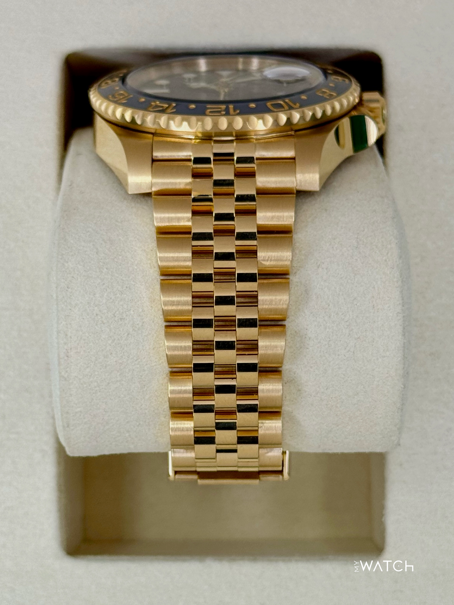 NEW 2025 Rolex GMT-Master II 40mm 126718GRNR Jubilee Black Dial (STICKERED) - MyWatchLLC