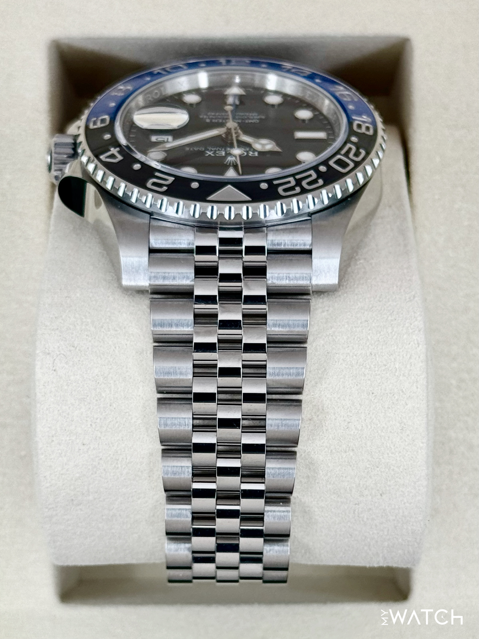 NEW 2025 Rolex GMT-Master II "Batgirl" 40mm 126710BLNR Jubilee - MyWatchLLC