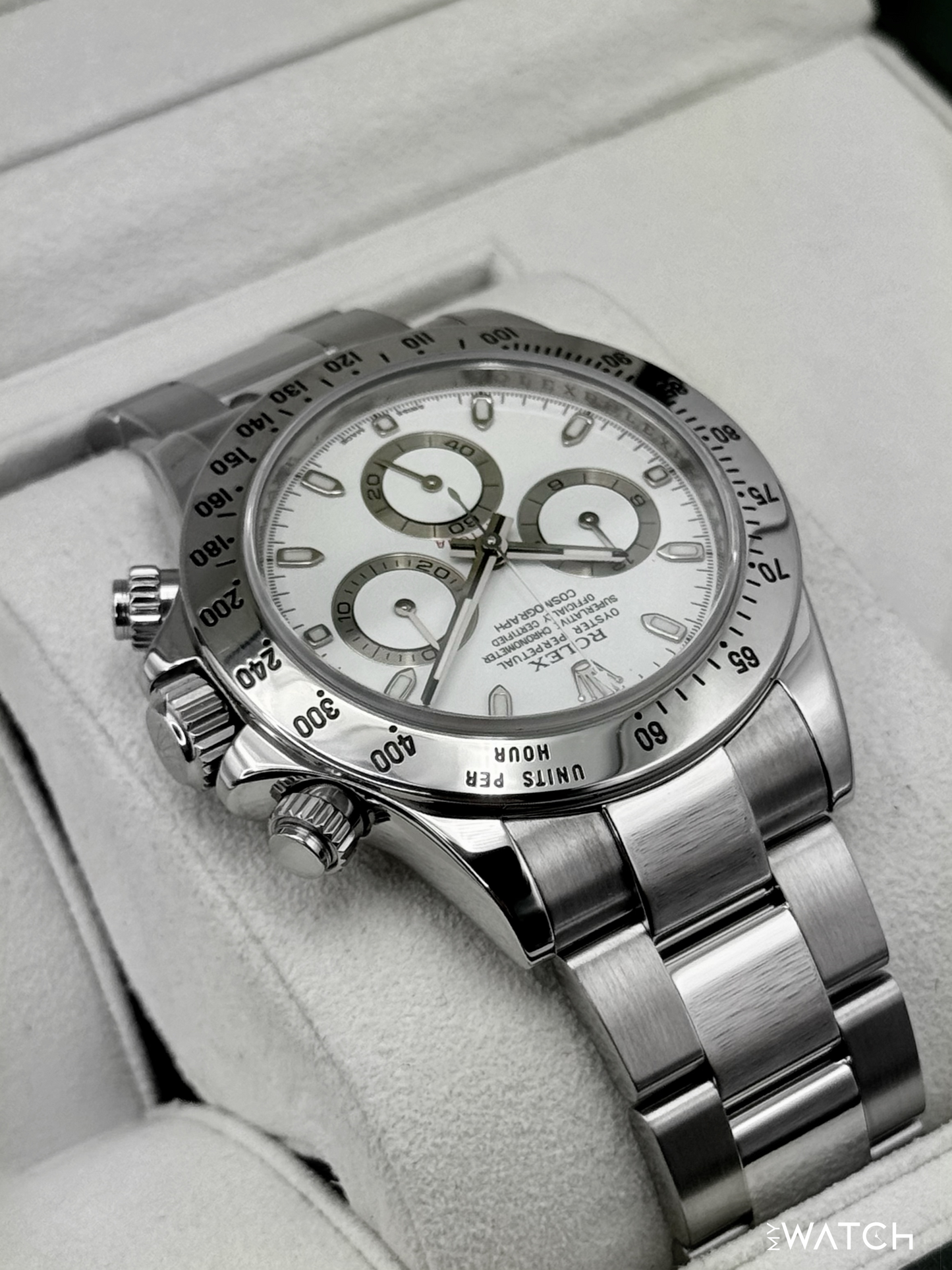 2010 Rolex Daytona 40mm 116520 Stainless Steel White APH Dial "Collectors Set"