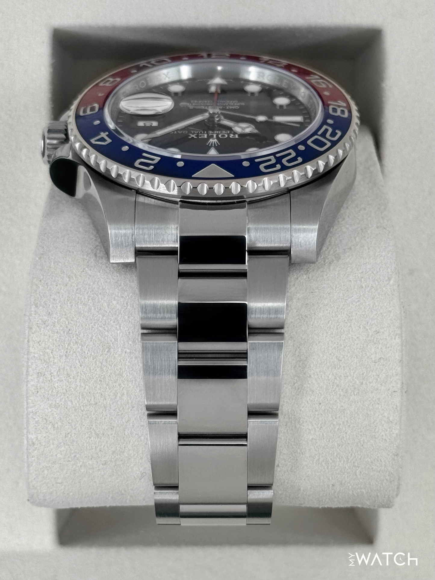 2025 Rolex GMT-Master II "Pepsi" 40mm 126710BLRO Oyster - MyWatchLLC