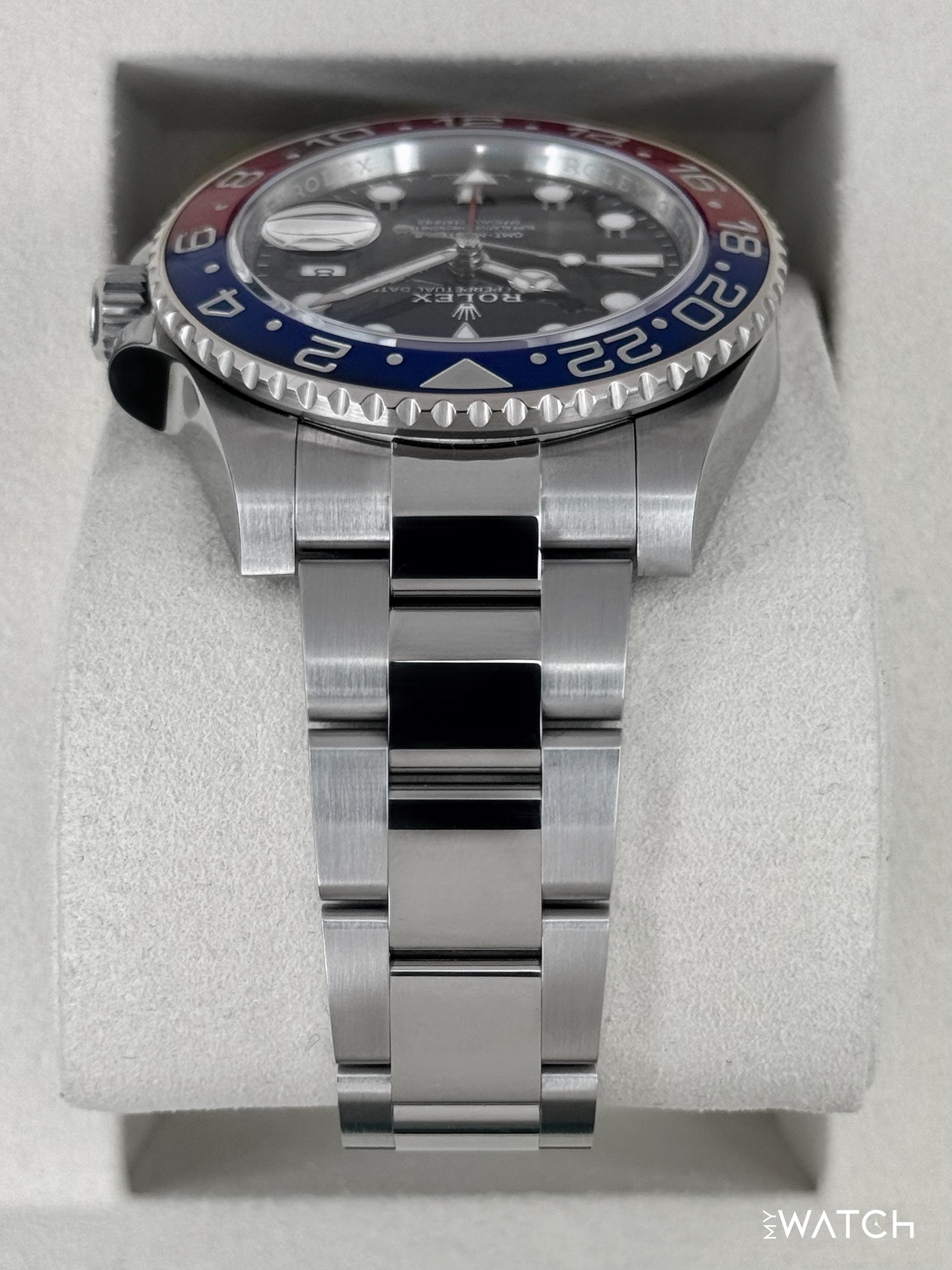 2025 Rolex GMT-Master II "Pepsi" 40mm 126710BLRO Oyster - MyWatchLLC