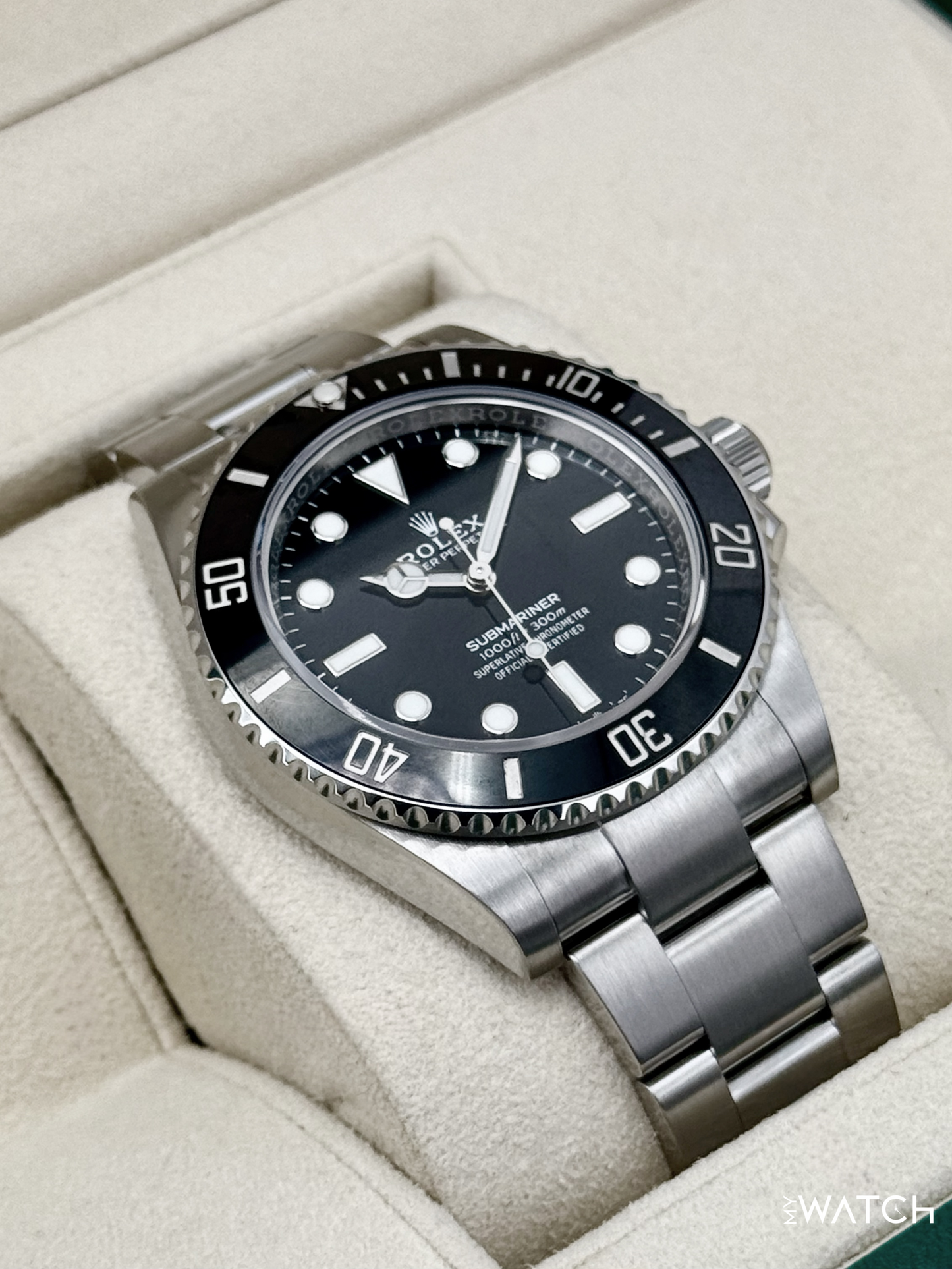 2021 Rolex Submariner 41mm 124060 Stainless Steel Black Dial - MyWatchLLC