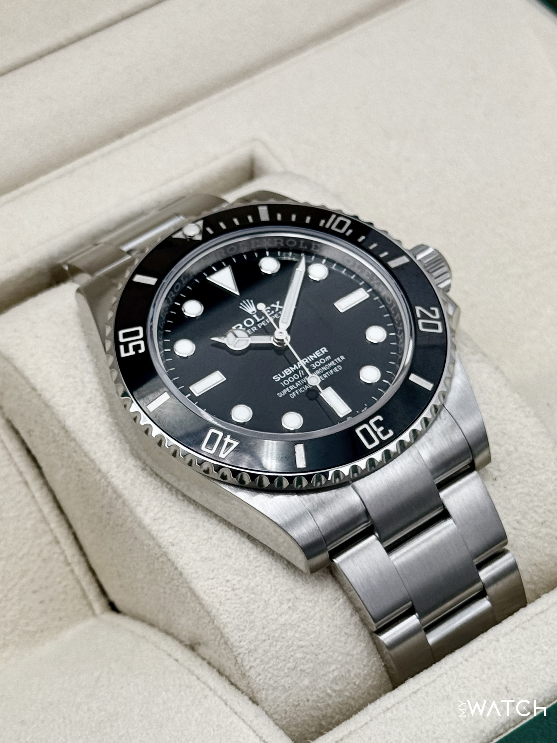 2021 Rolex Submariner 41mm 124060 Stainless Steel Black Dial - MyWatchLLC