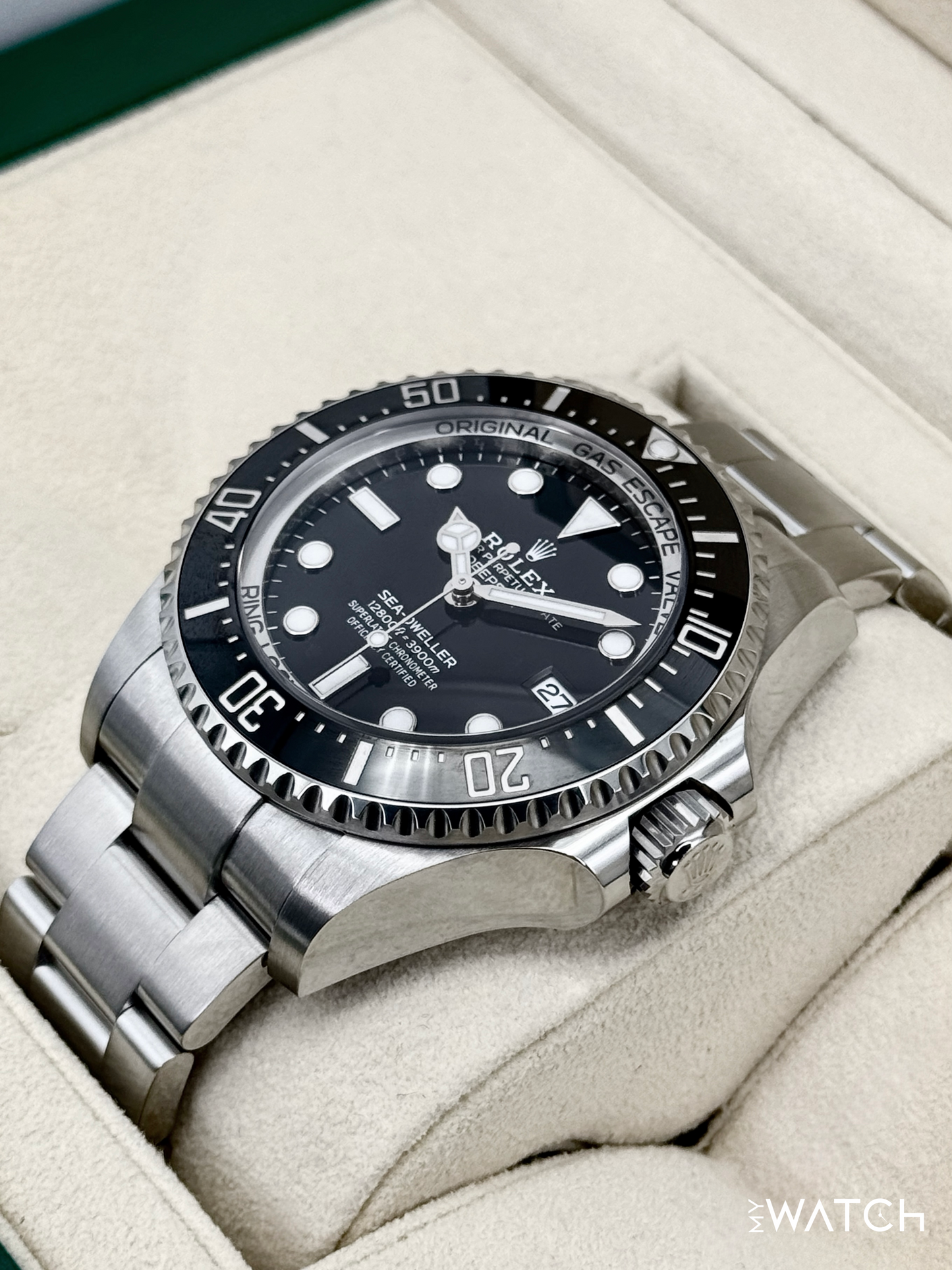 2023 Rolex Deepsea 44mm 136660 Stainless Steel Black Dial - MyWatchLLC