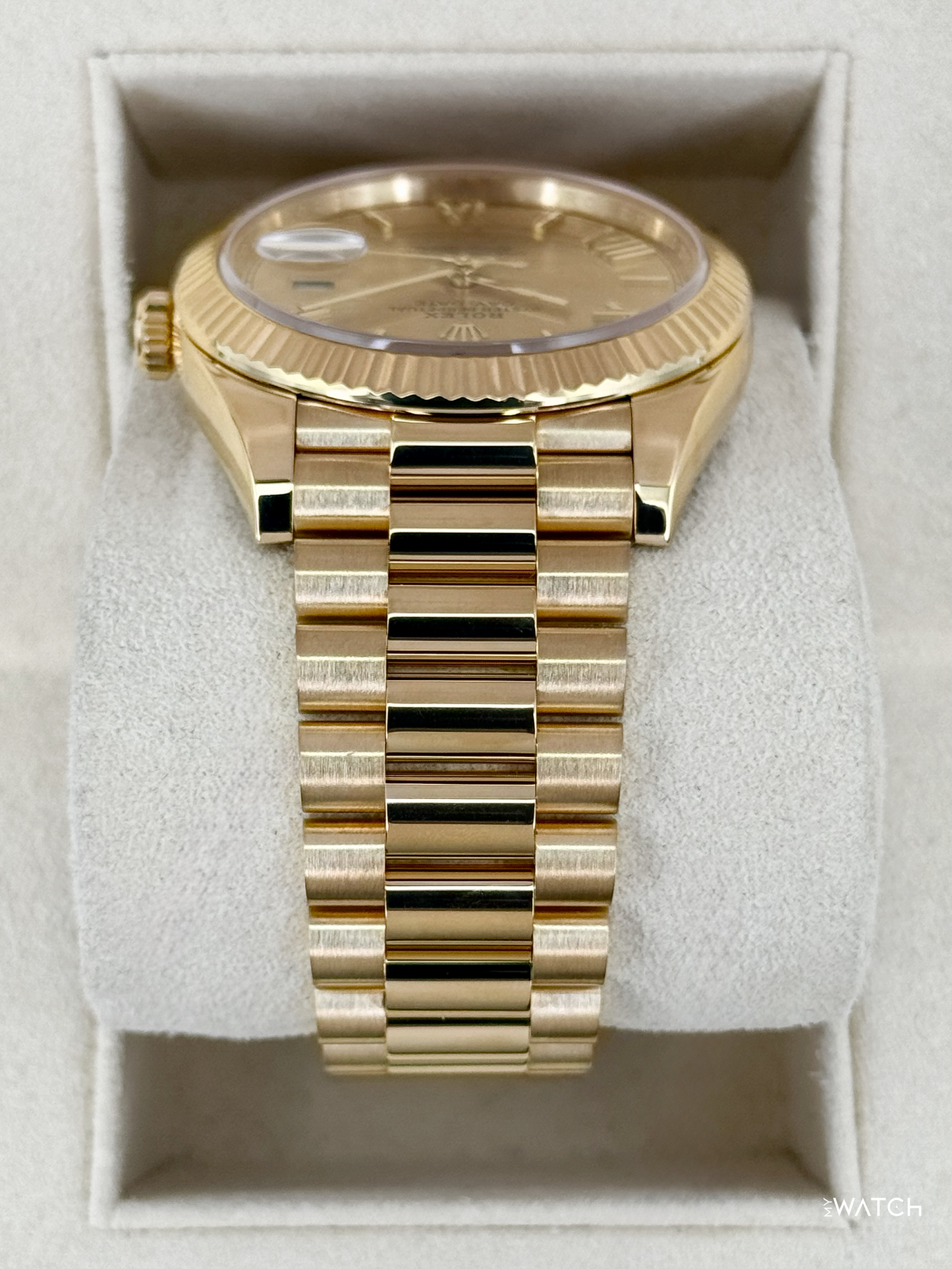 2018 Rolex Day-Date 40mm 228238 Presidential Champagne Dial