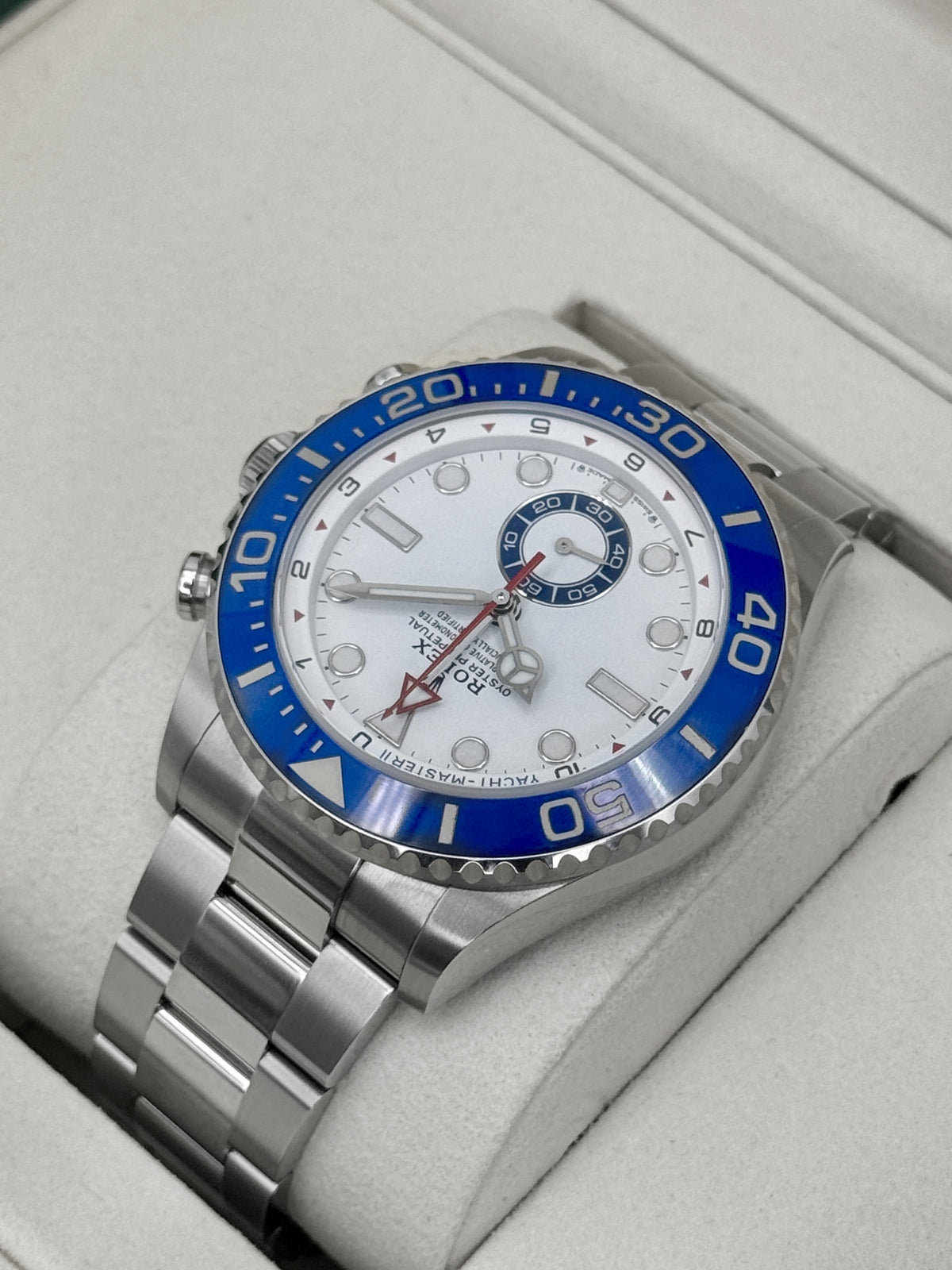 NEW 2026 Rolex Yacht-Master II 44mm 126680 Stainless Steel White Dial (NEW STYLE CARD)