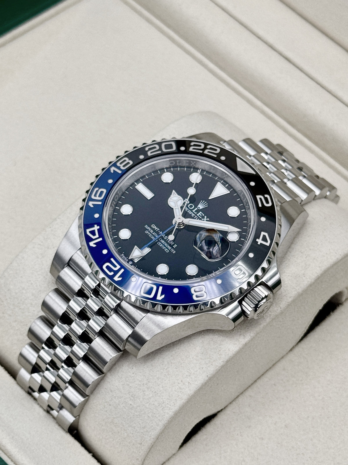 NEW 2026 Rolex GMT-Master II Batgirl 40mm 126710BLNR Jubilee (NEW STYLE CARD / STICKERED) - MyWatchLLC