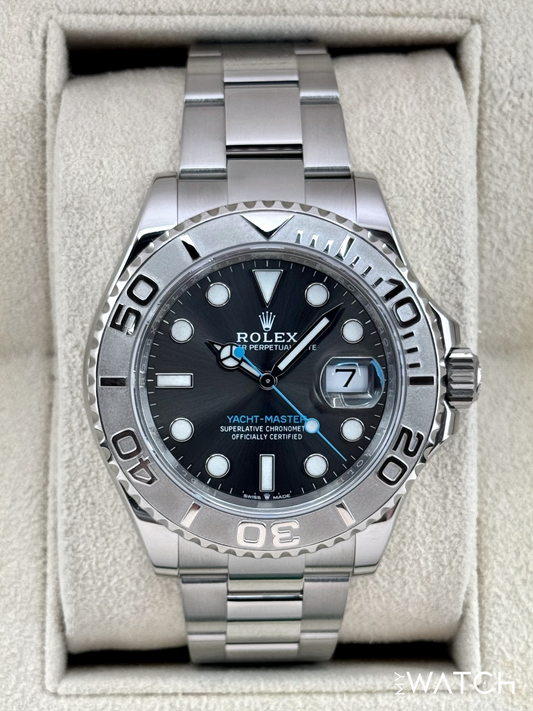 2022 Rolex Yacht-Master 40mm 126622 Stainless Steel Rhodium Dial