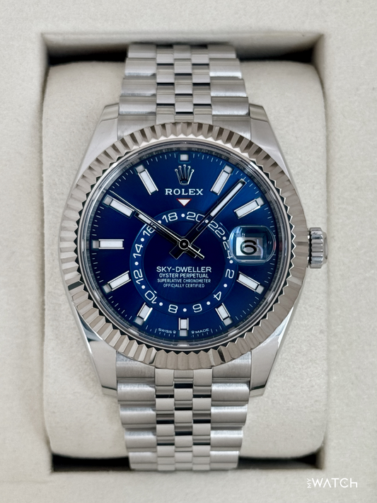 2025 Rolex Sky-Dweller 42mm 336934 Jubilee Blue Dial - MyWatchLLC