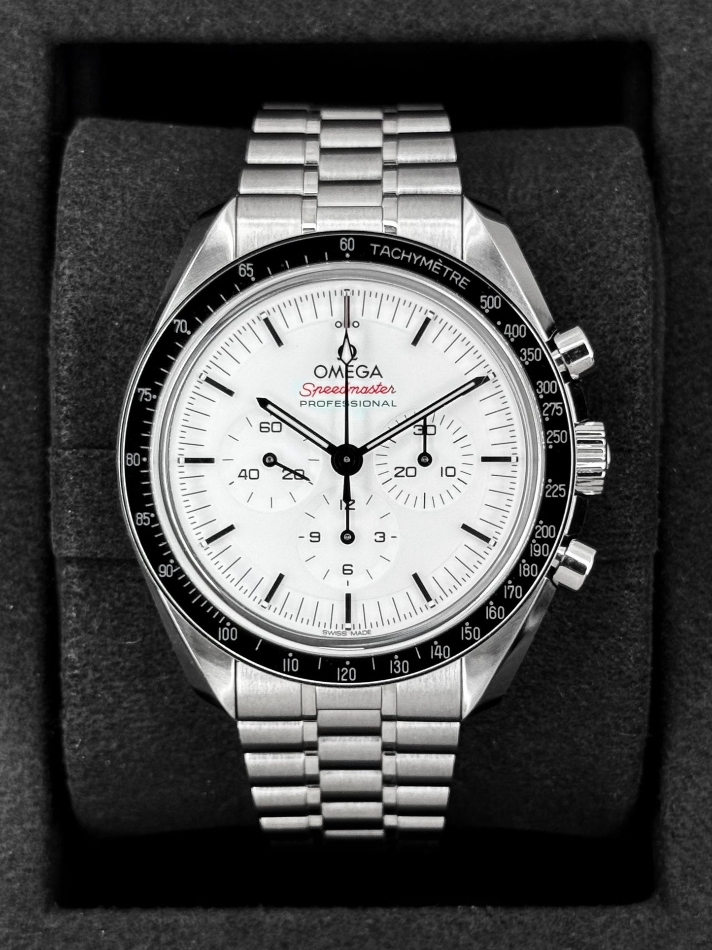 2026 Omega Speedmaster Moonwatch Pro 310.30.42.50.04.001 42mm White Dial