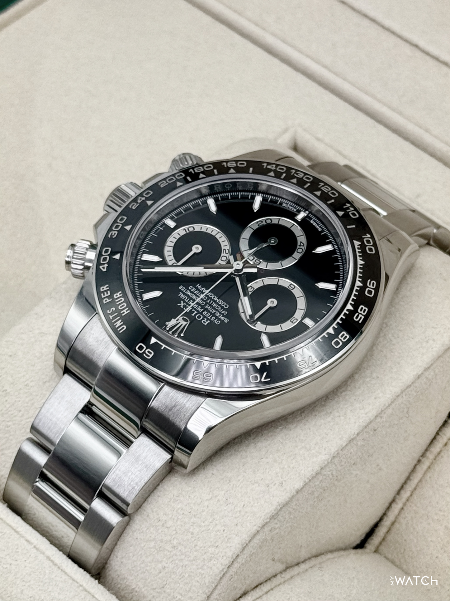 2024 Rolex Daytona 40mm 126500LN Stainless Steel Black Dial