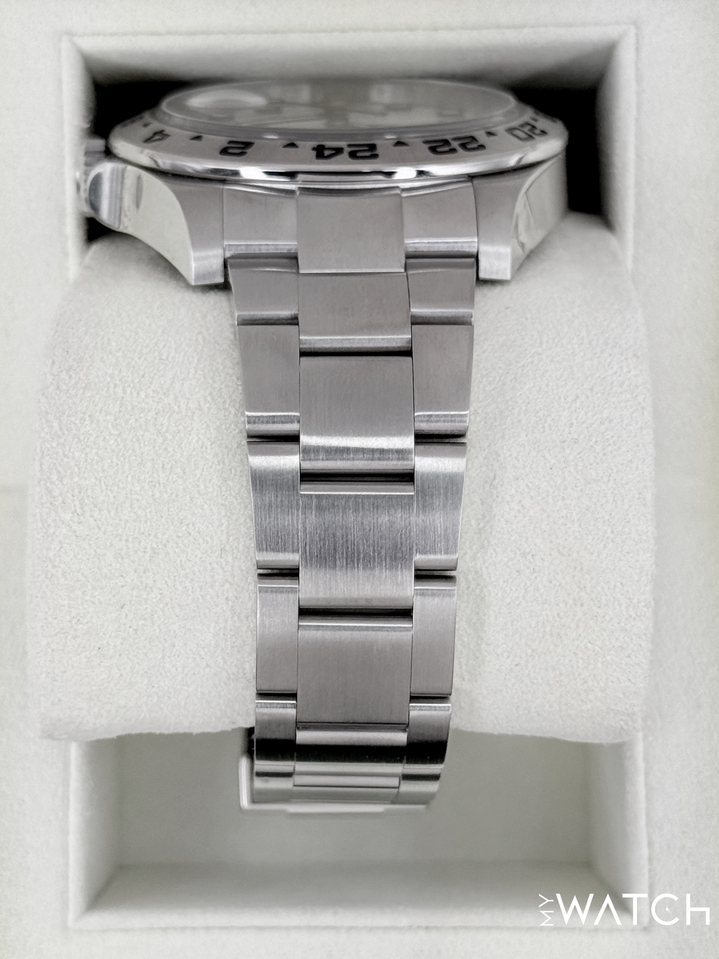 2014 Rolex Explorer II 42mm 216570 Polar White Dial