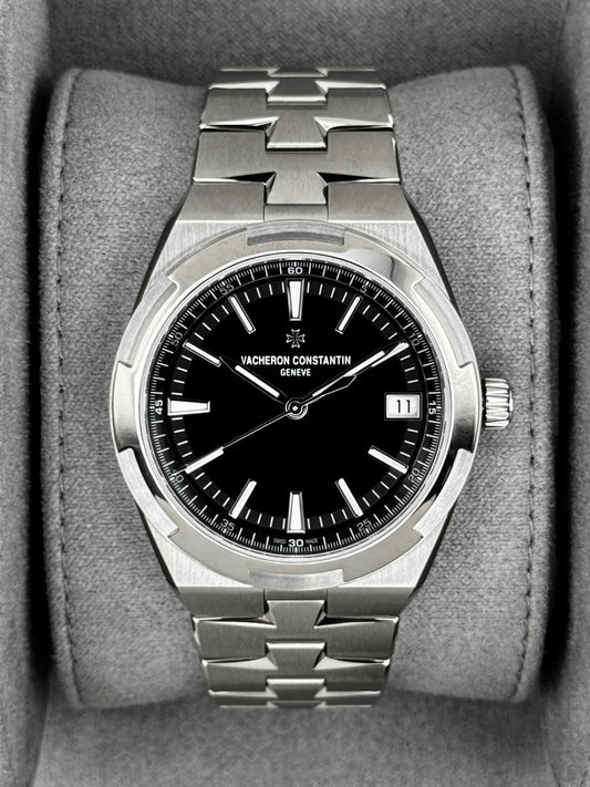 NEW 2026 Vacheron Constantin Overseas 41mm 4520V Stainless Steel Black Dial