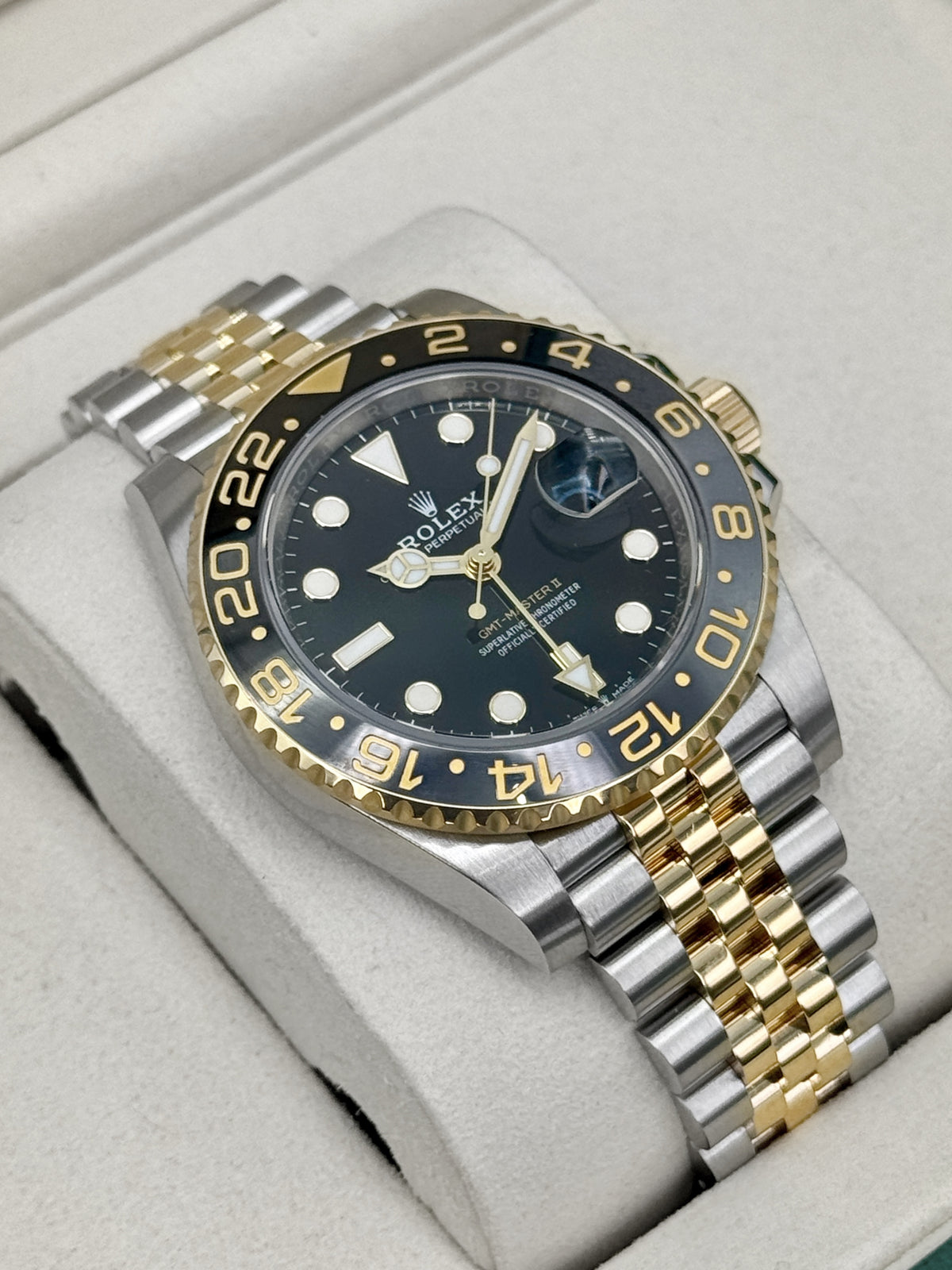 2025 Rolex GMT-Master II Zombie 40mm 126713GRNR Two-Tone Jubilee - MyWatchLLC