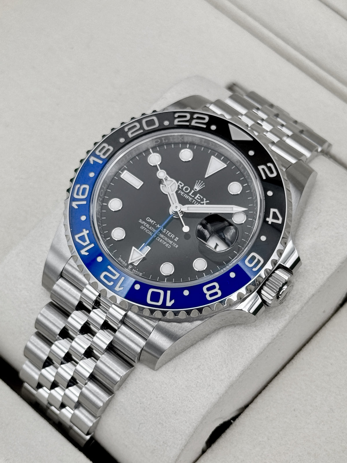 2025 Rolex GMT-Master II Batgirl 40mm 126710BLNR Jubilee