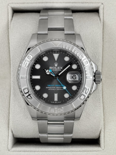 2020 Rolex Yacht-Master 40mm 126622 Stainless Steel Rhodium Dial