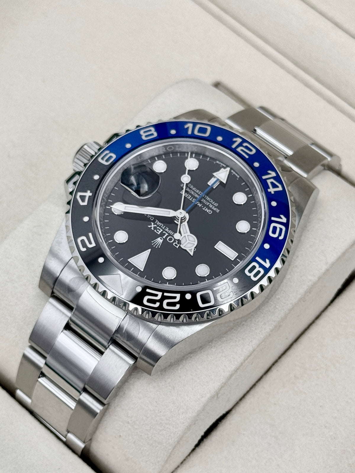 NEW 2025 Rolex GMT-Master II Batman 40mm 126710BLNR Oyster (STICKERED)