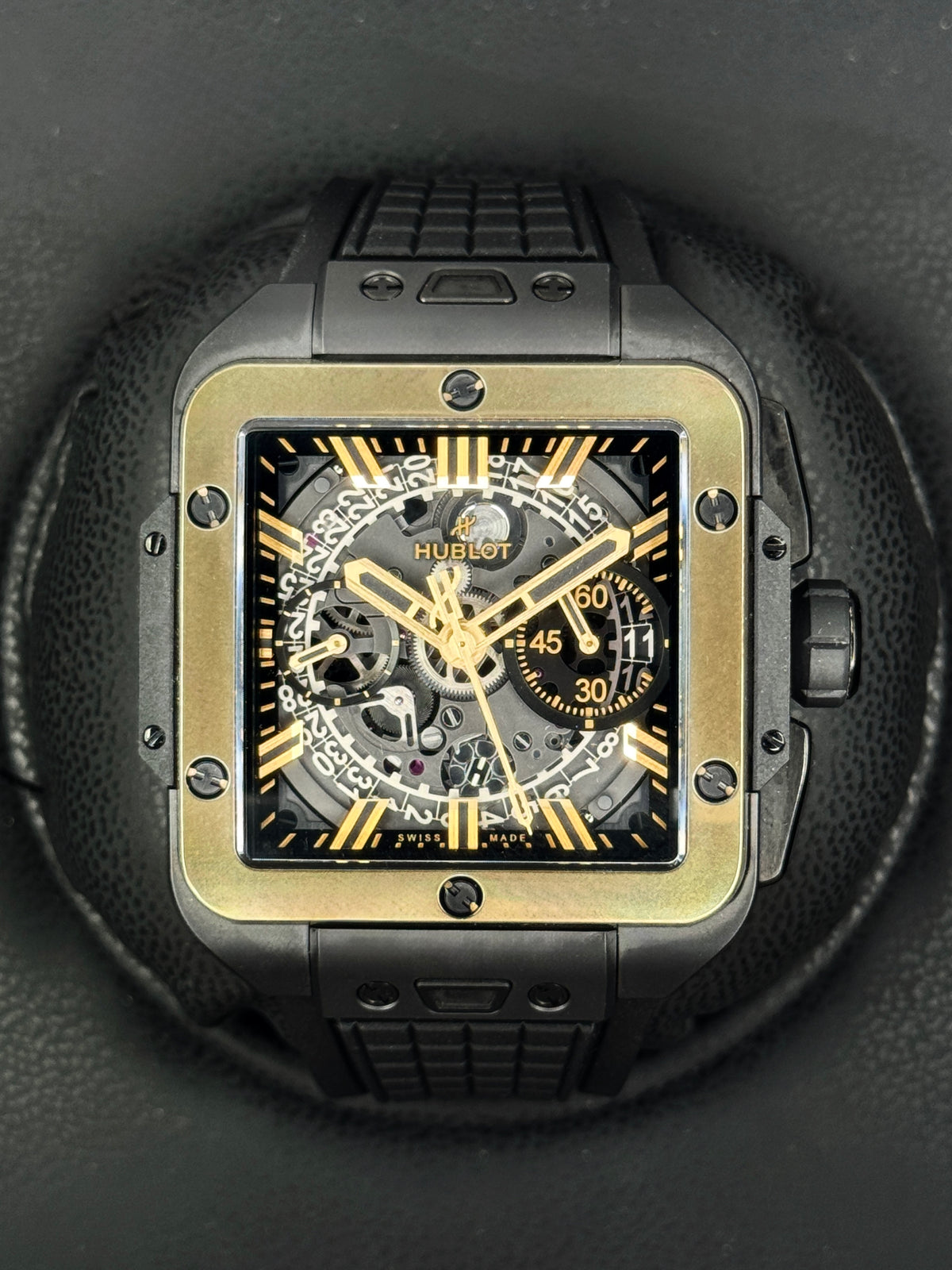 2024 Hublot Square Bang Unico Magic Gold 42mm 821.CM.0130.RX Ceramic - MyWatchLLC