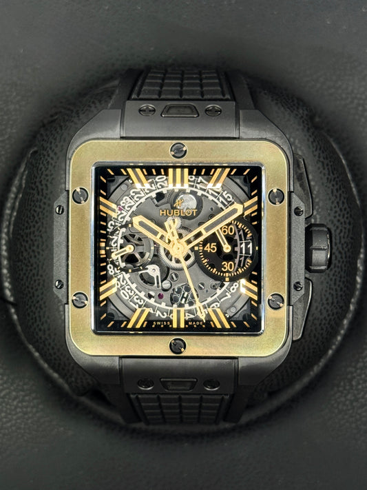 2024 Hublot Square Bang Unico Magic Gold 42mm 821.CM.0130.RX Ceramic - MyWatchLLC