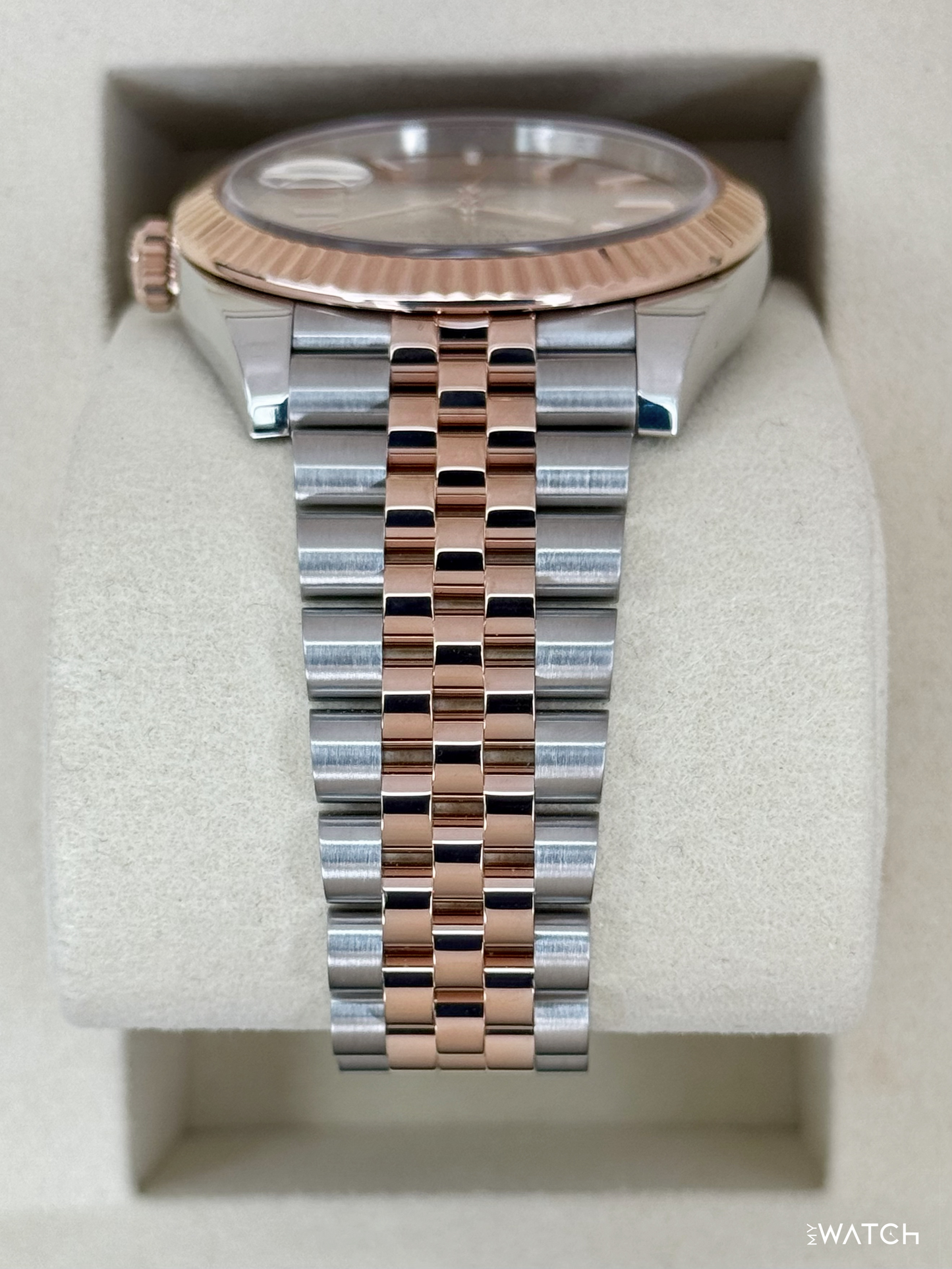 2025 Rolex Datejust 41mm 126331 Two-Tone Jubilee Sundust Dial - MyWatchLLC