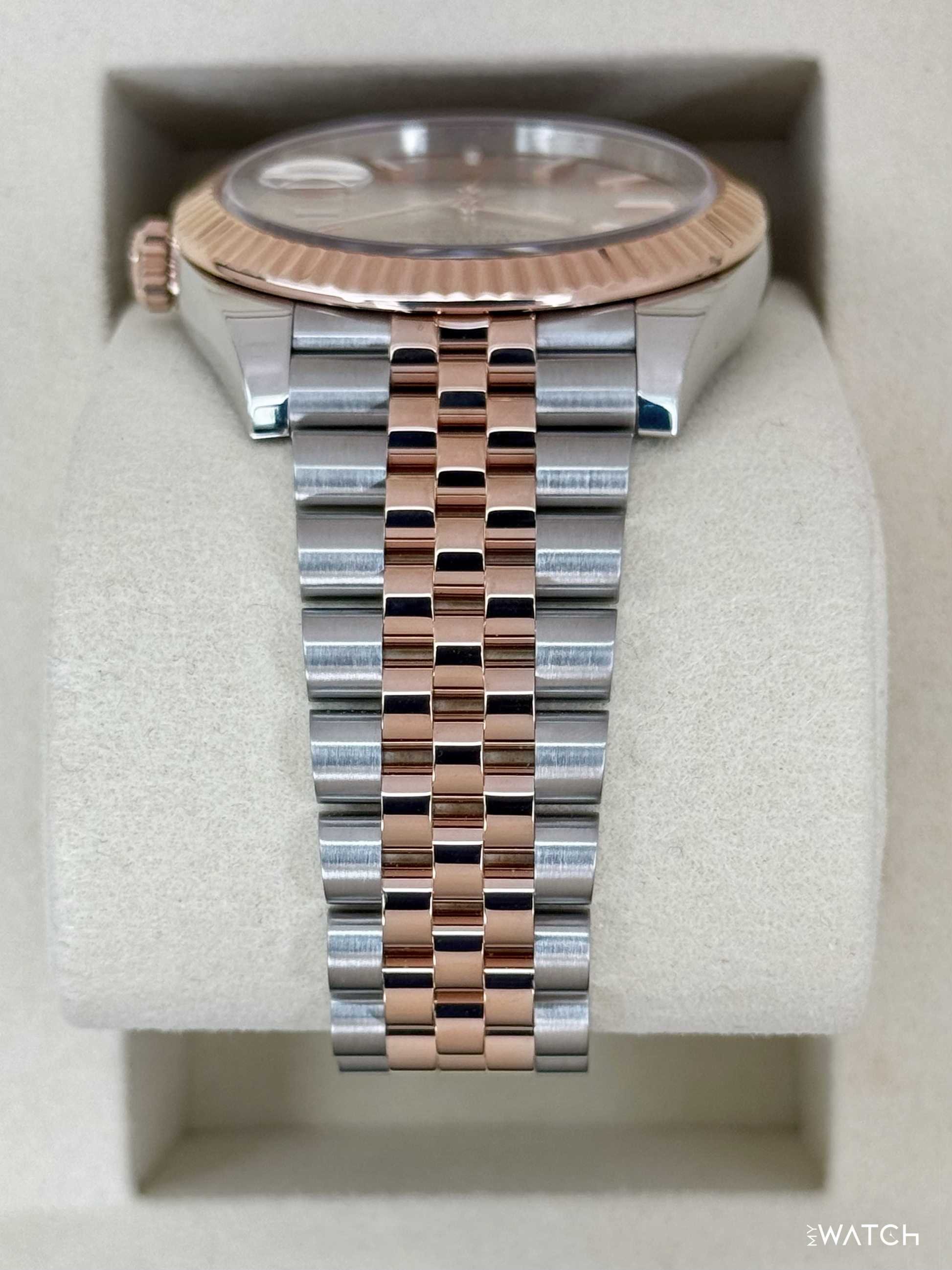 2025 Rolex Datejust 41mm 126331 Two-Tone Jubilee Sundust Dial - MyWatchLLC