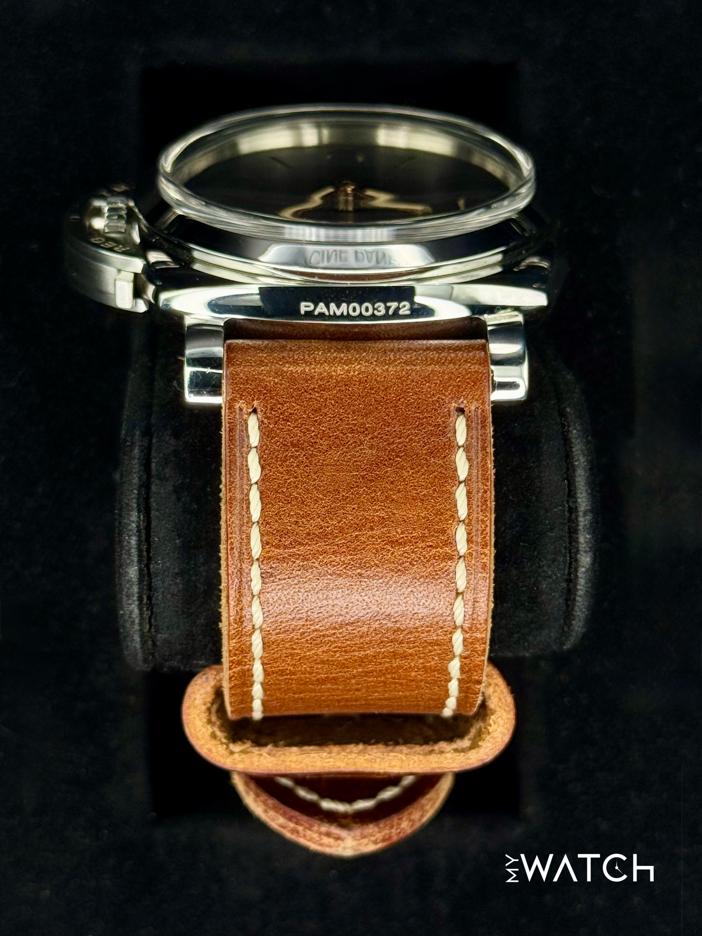 2012 Panerai Luminor 1950 3 Days 47mm PAM00372 Stainless Steel Black Dial